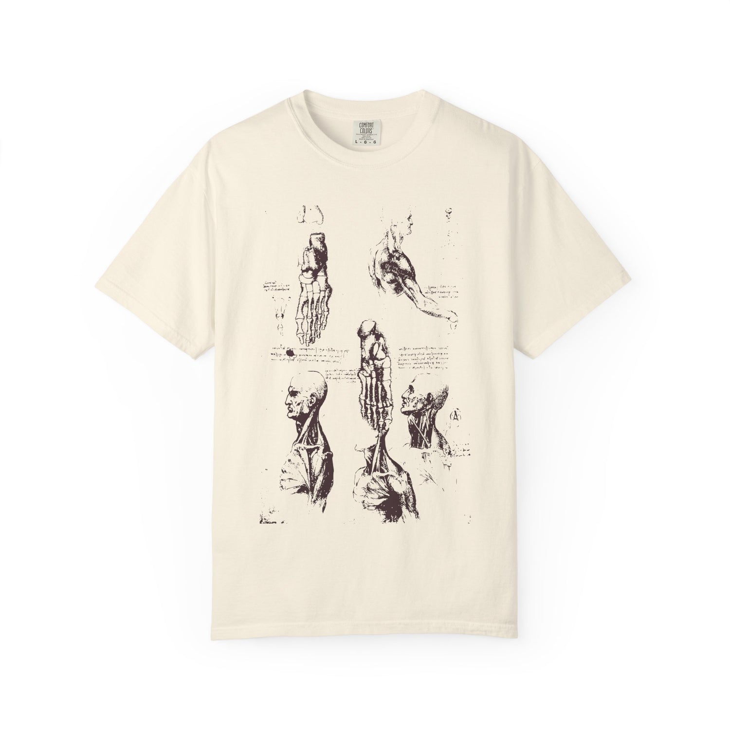 da Vinci Anatomical Sketch Tee
