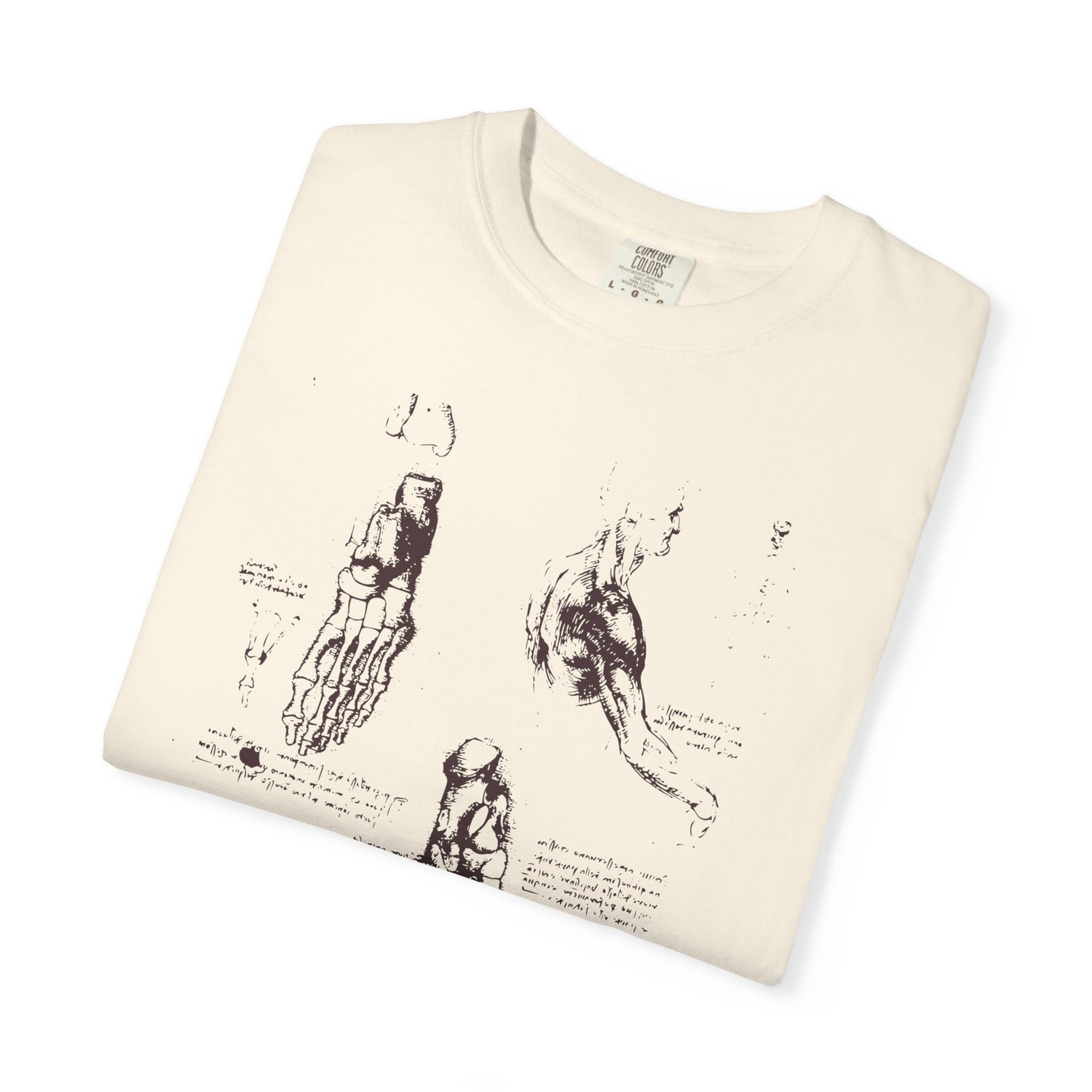 da Vinci Anatomical Sketch Tee