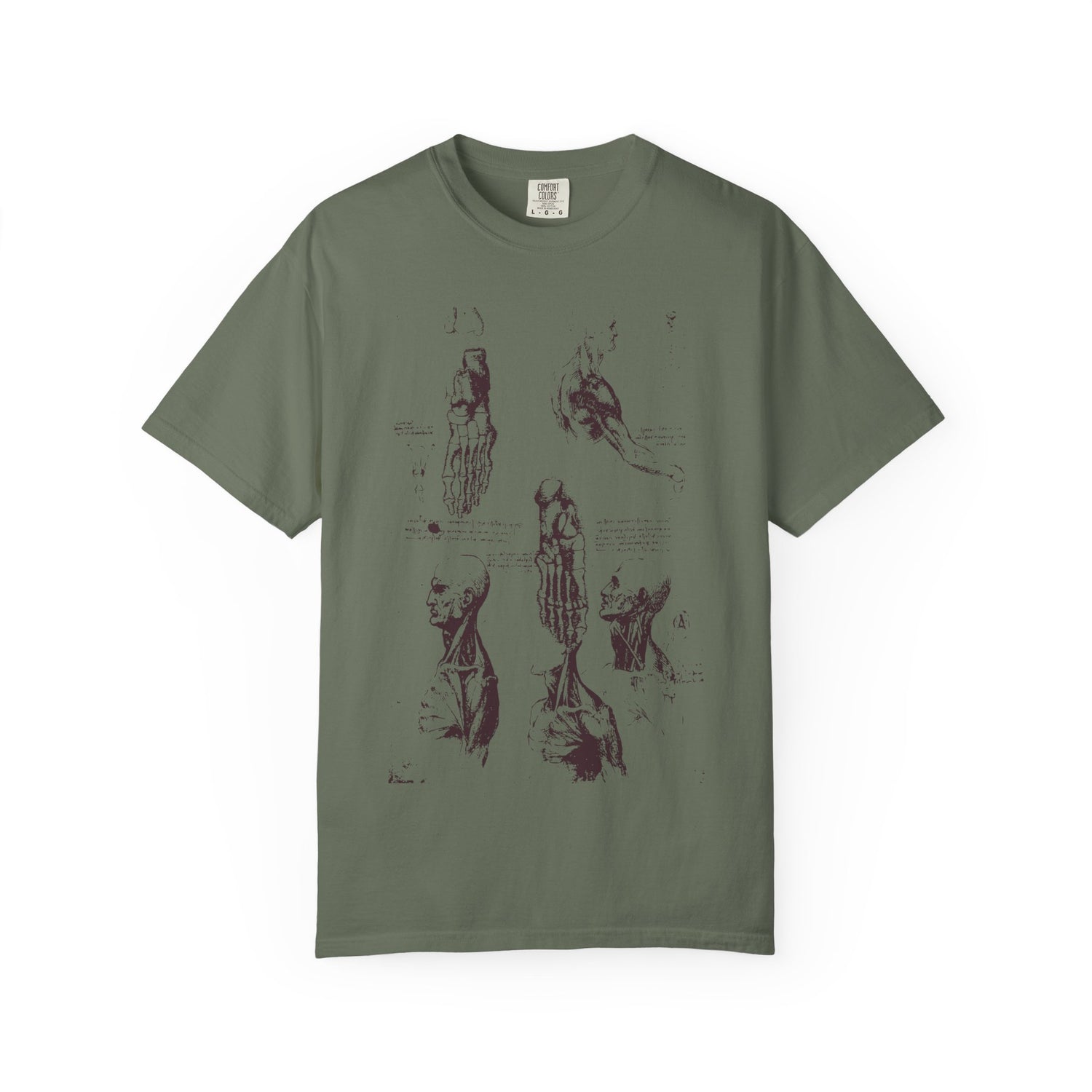 da Vinci Anatomical Sketch Tee