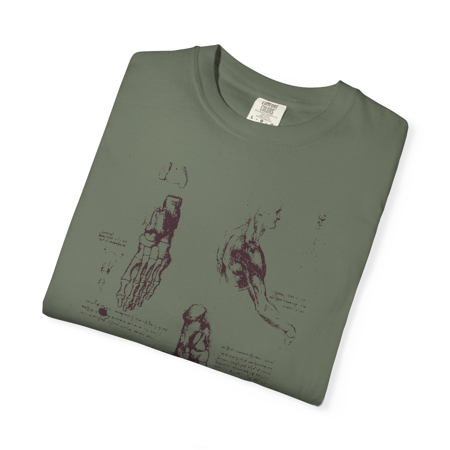 da Vinci Anatomical Sketch Tee