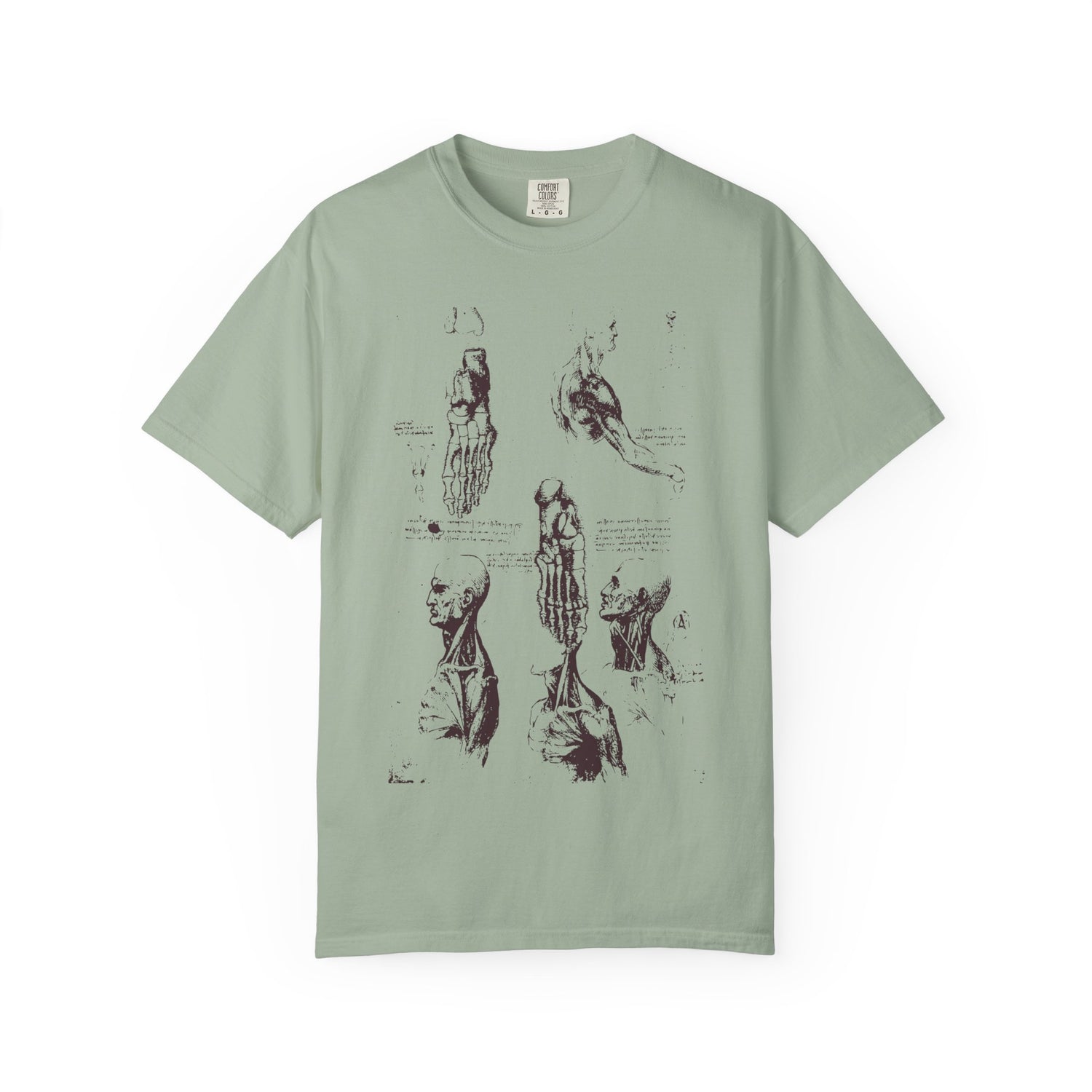 da Vinci Anatomical Sketch Tee