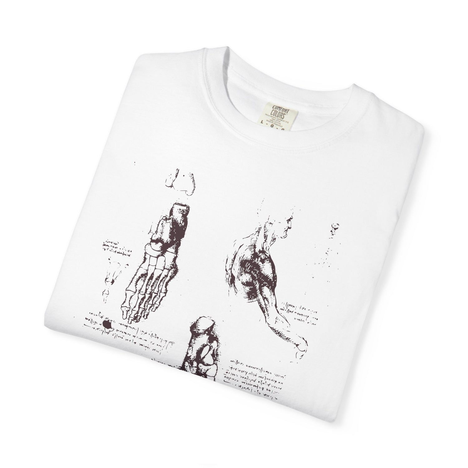 da Vinci Anatomical Sketch Tee