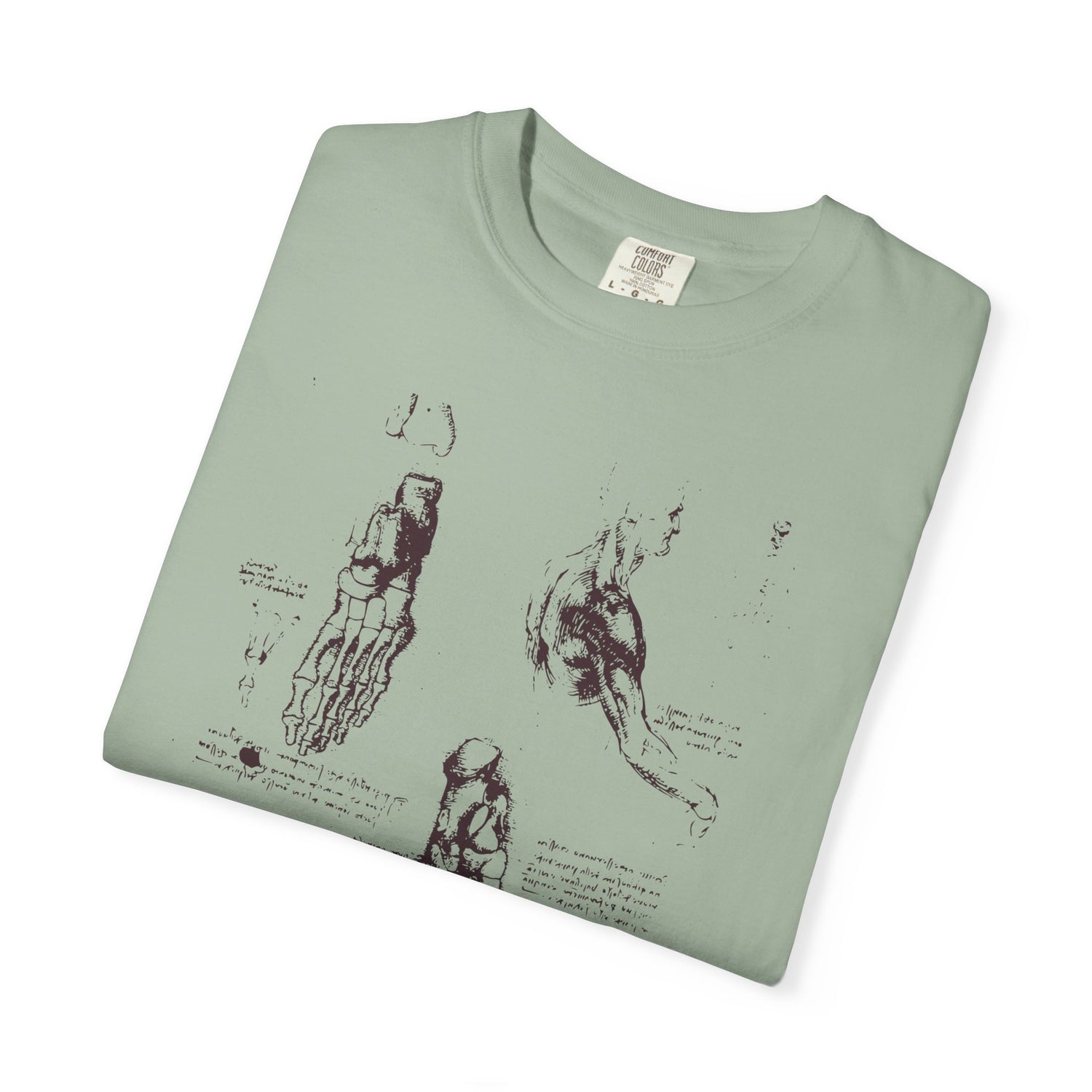 da Vinci Anatomical Sketch Tee