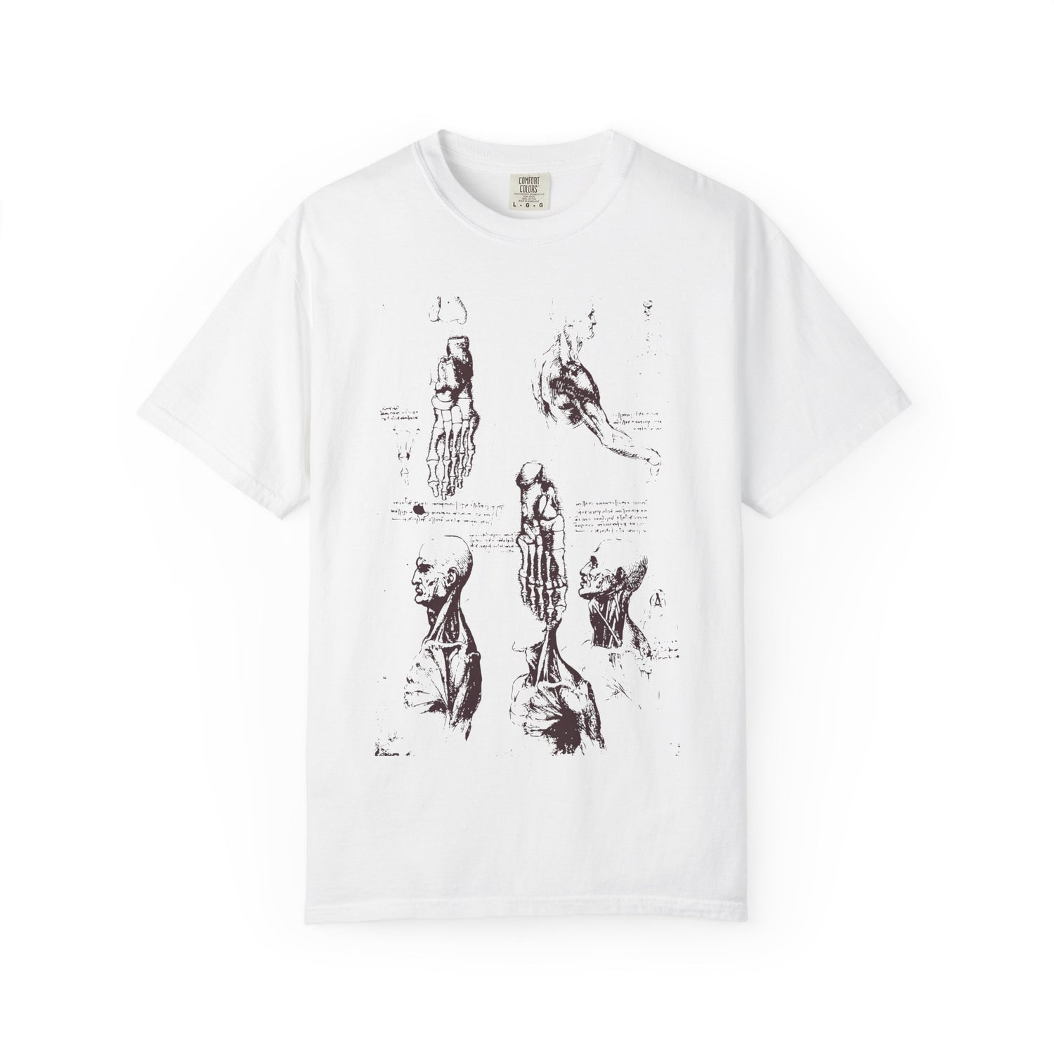 da Vinci Anatomical Sketch Tee