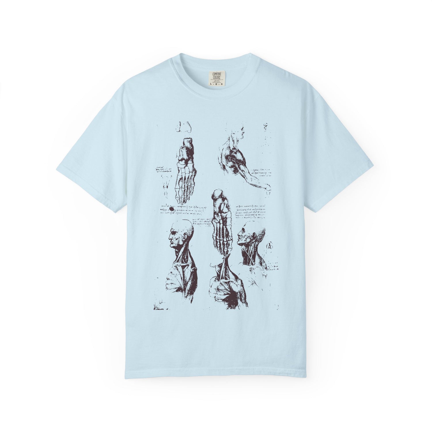 da Vinci Anatomical Sketch Tee