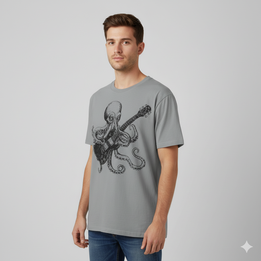 Octopus Guitar Tee