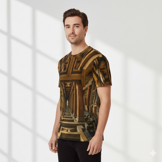 Wooden Tunnel Illusion Tee