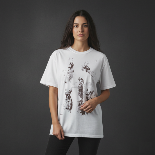 da Vinci Anatomical Sketch Tee