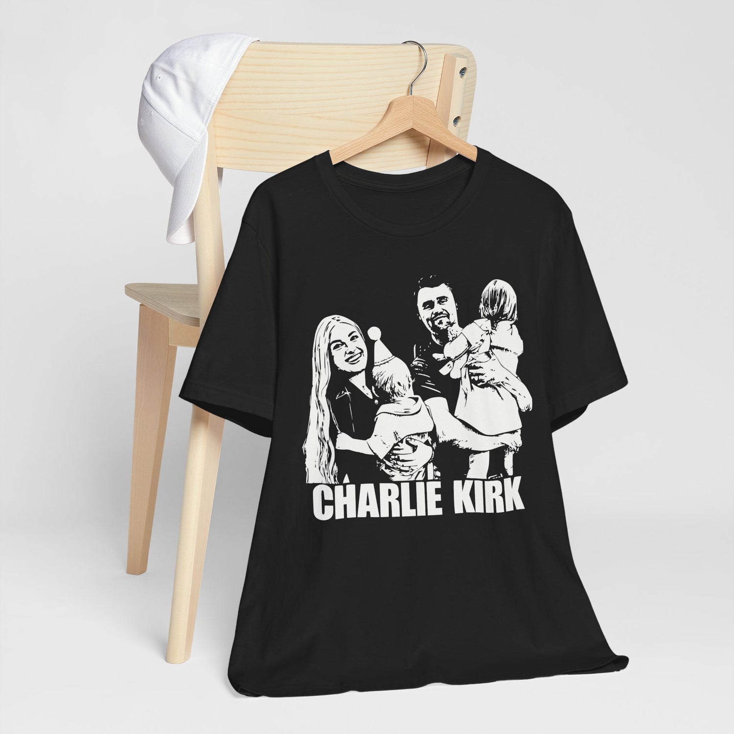 Charlie Kirk Canvas Tee
