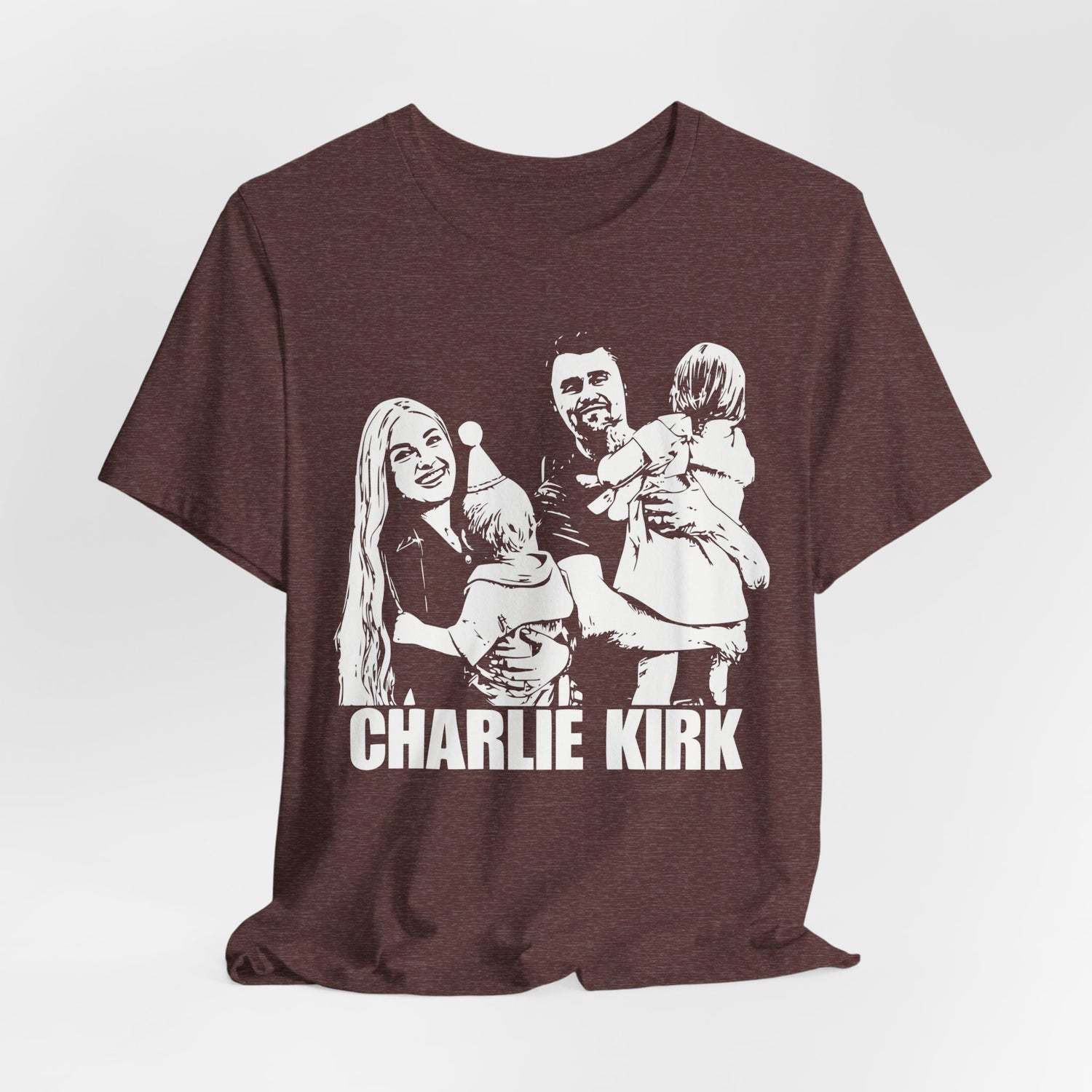 Charlie Kirk Canvas Tee