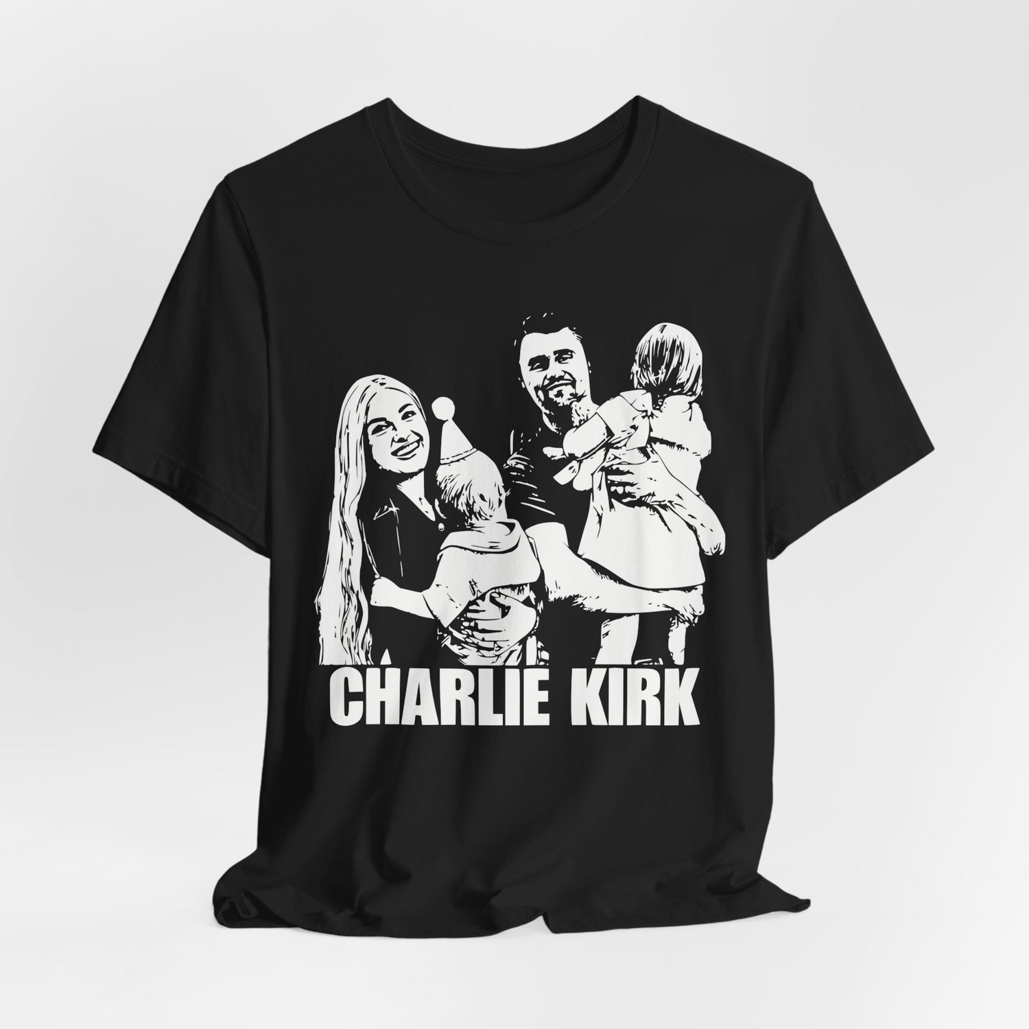 Charlie Kirk Canvas Tee