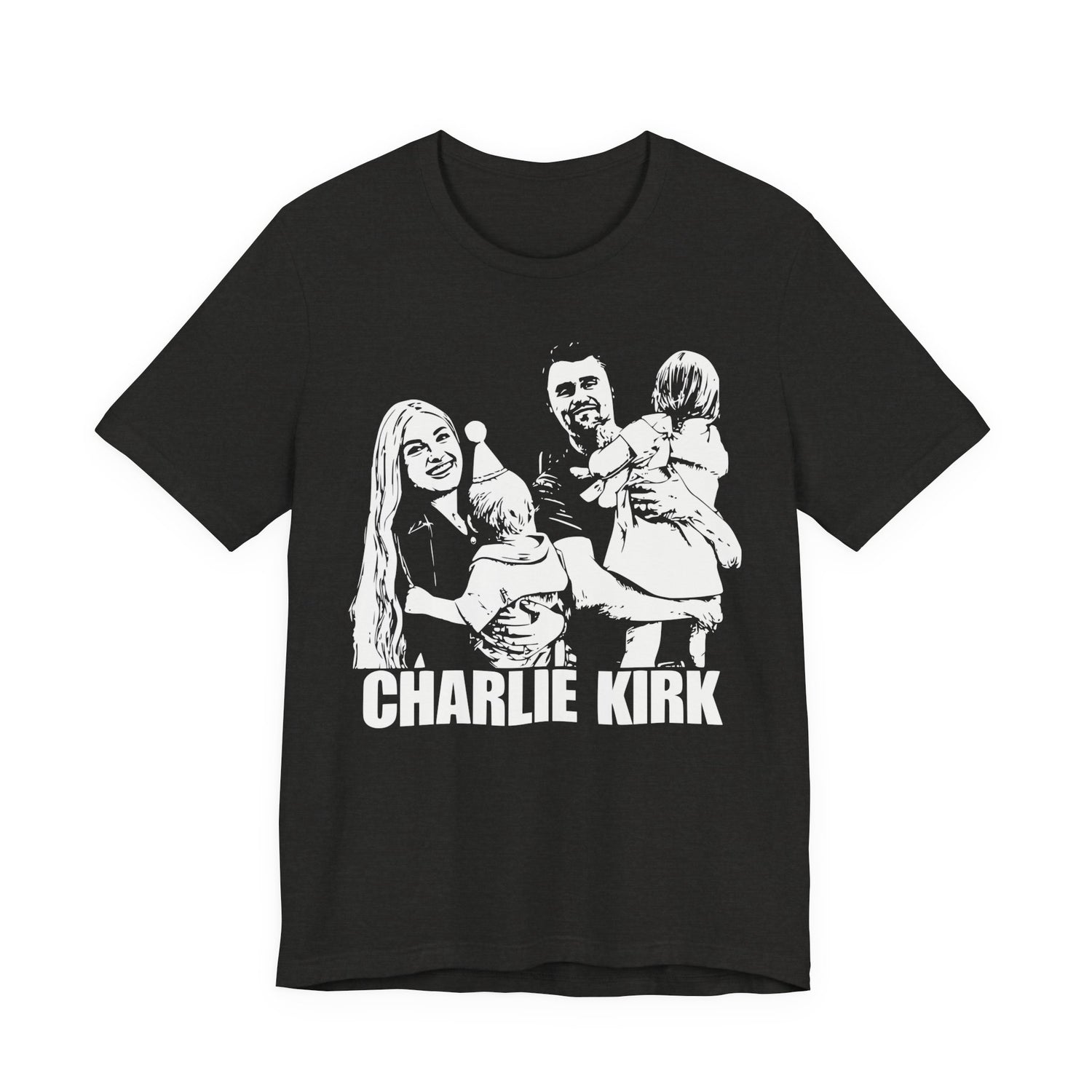 Charlie Kirk Canvas Tee