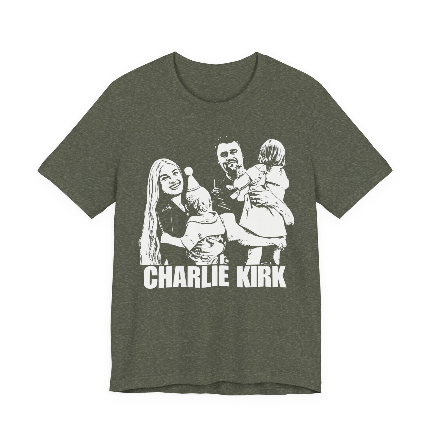 Charlie Kirk Canvas Tee
