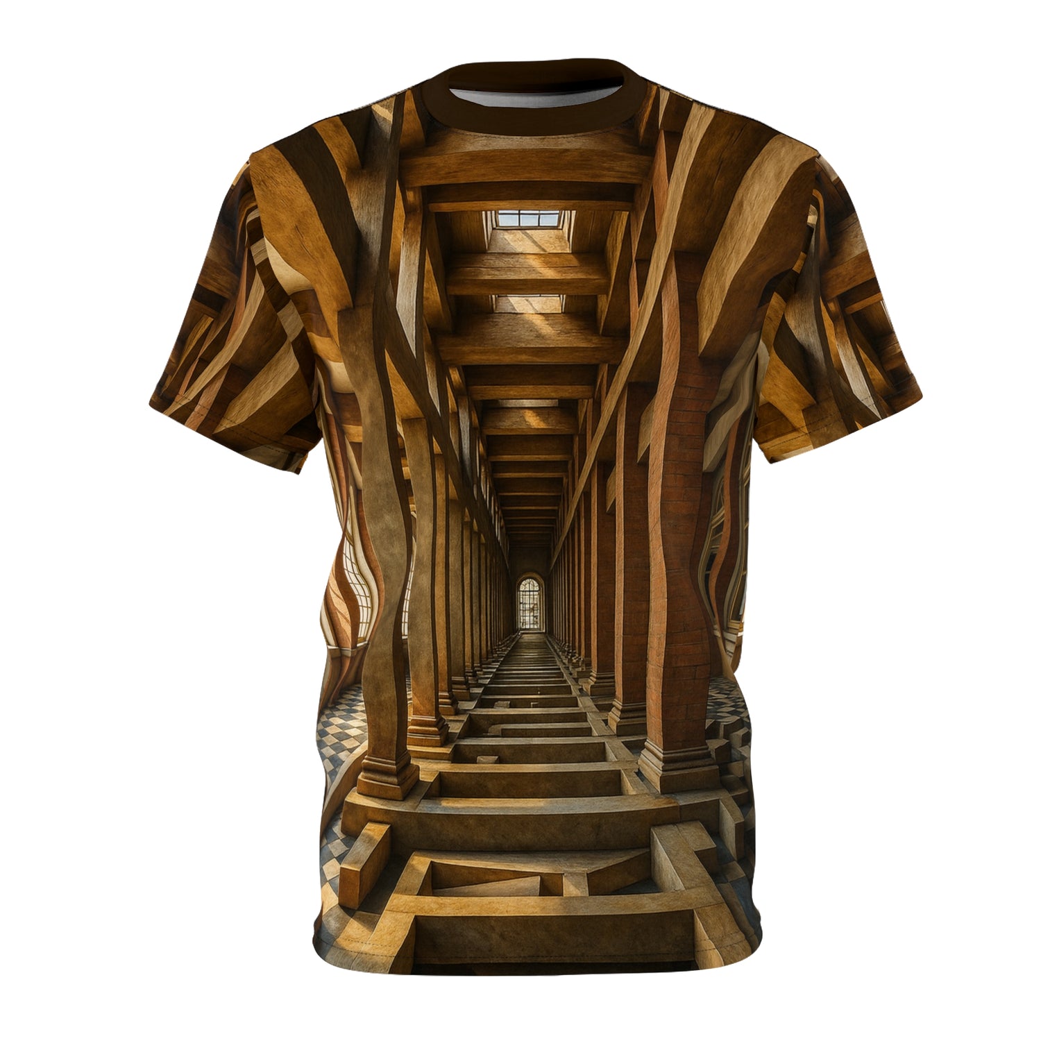 Wooden Tunnel Illusion Tee