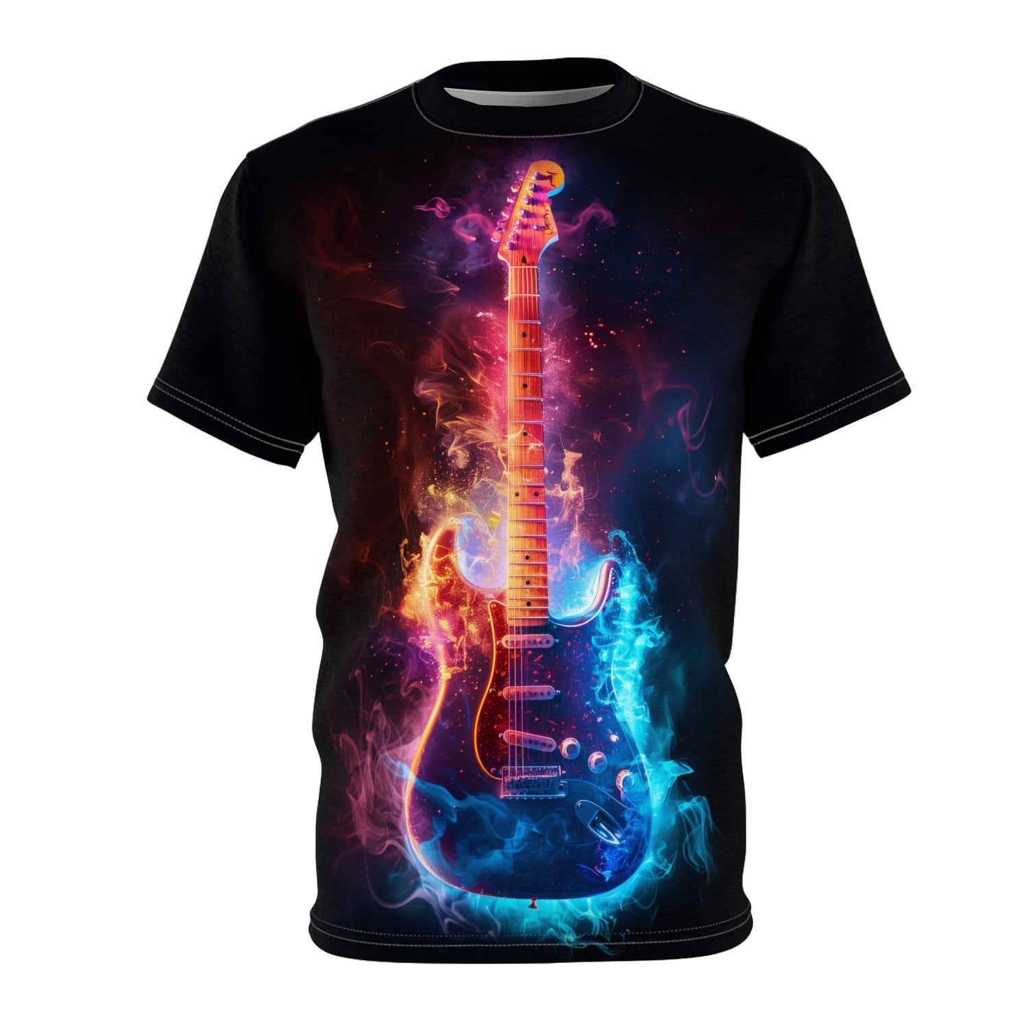 Burning Electric Guitar Tee