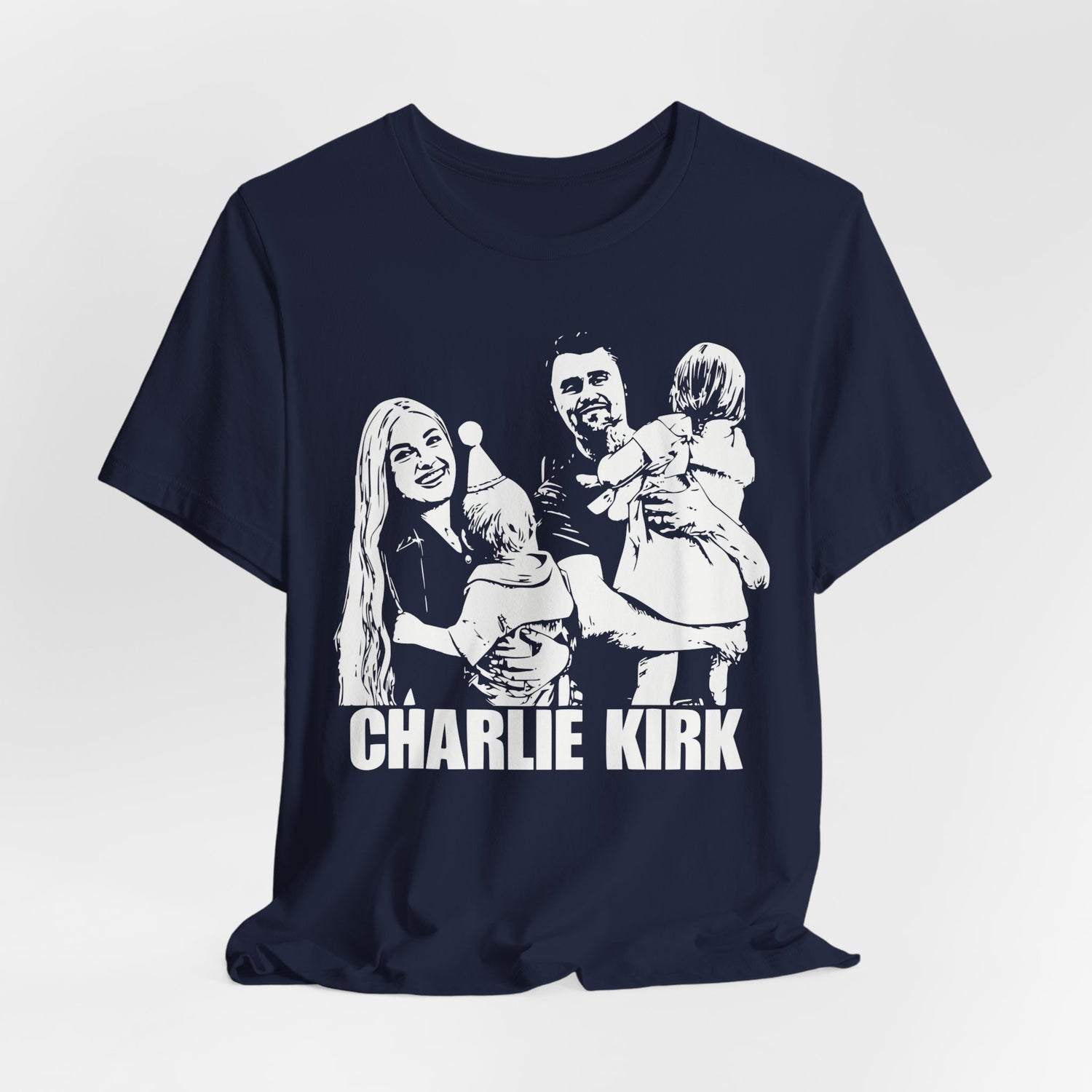 Charlie Kirk Canvas Tee