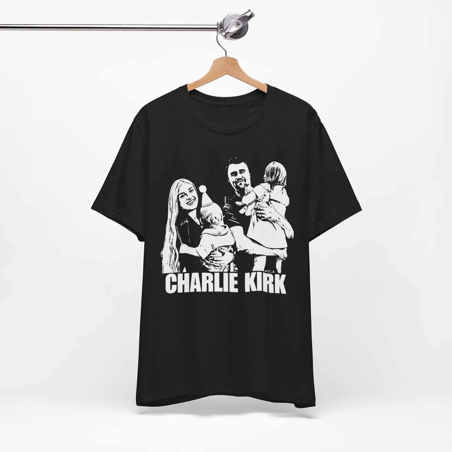 Charlie Kirk Canvas Tee