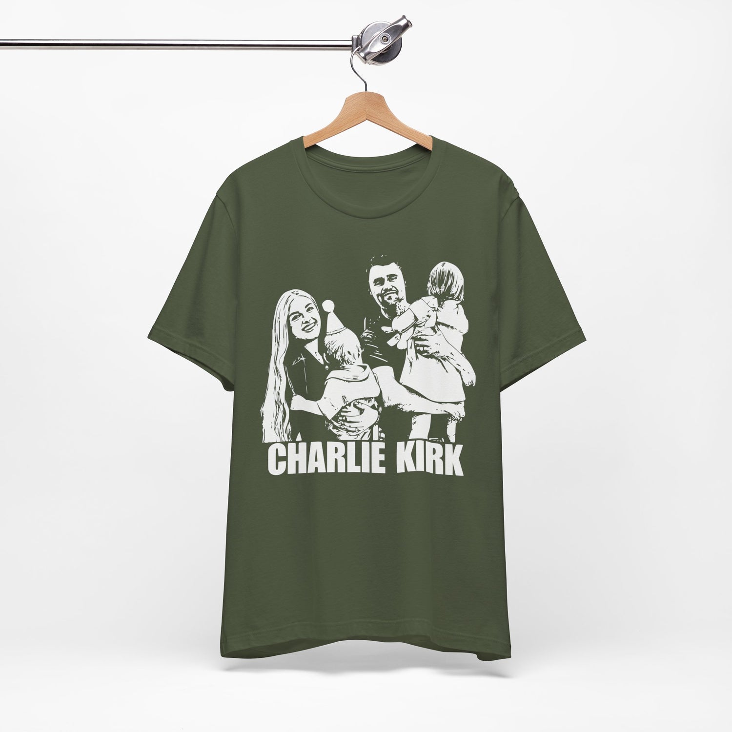 Charlie Kirk Canvas Tee