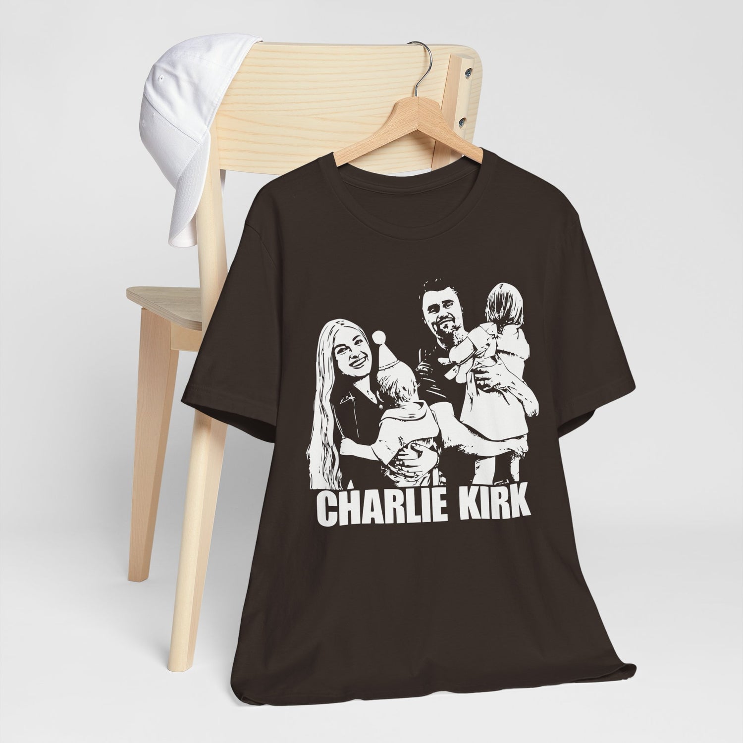 Charlie Kirk Canvas Tee