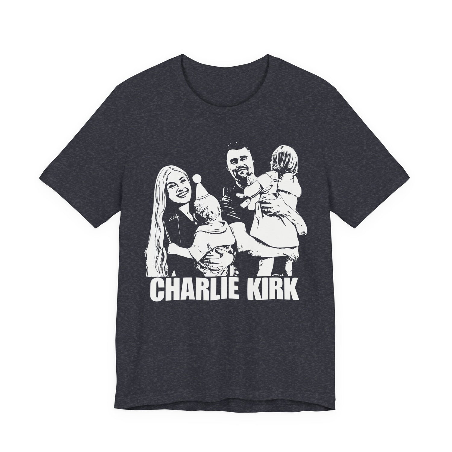 Charlie Kirk Canvas Tee