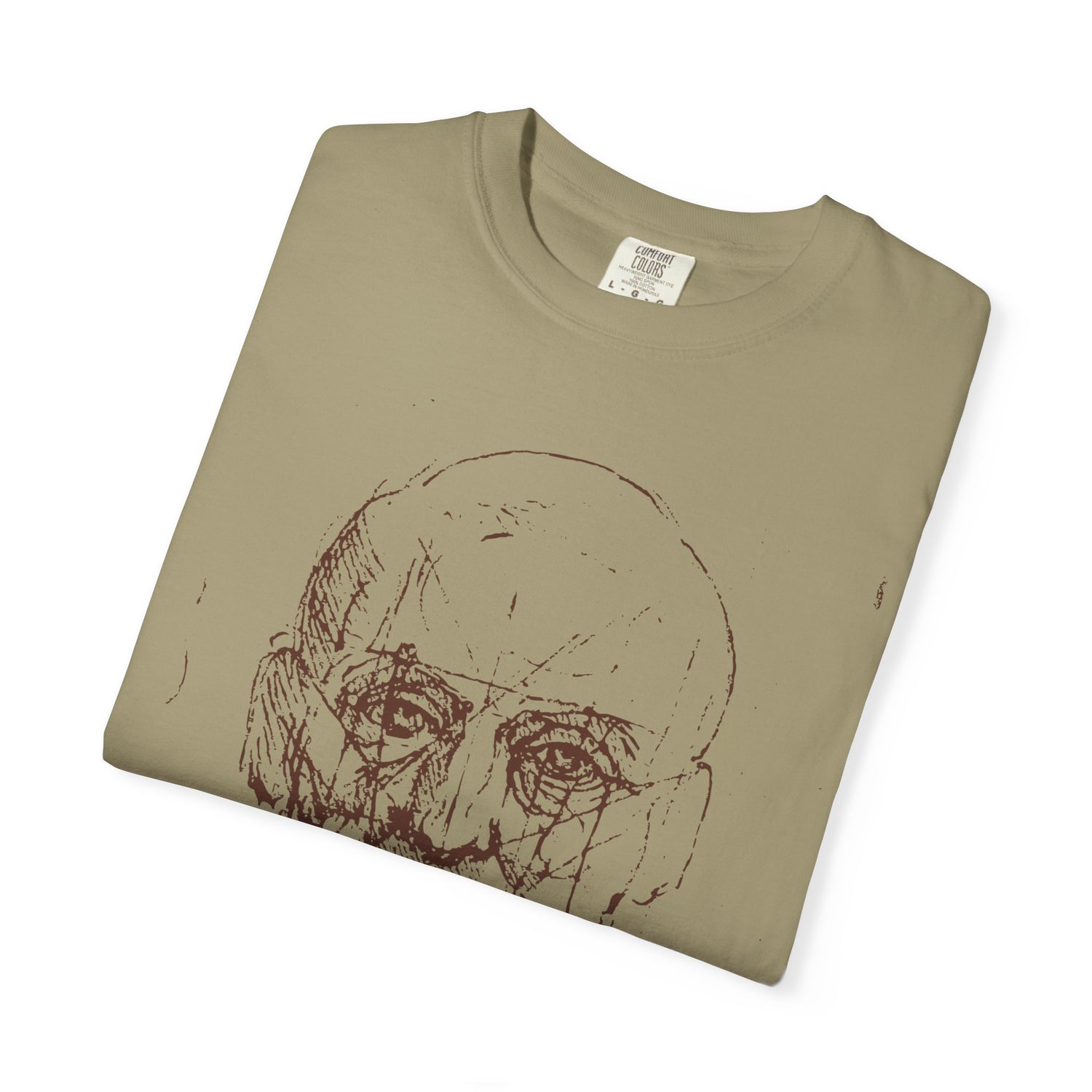 da Vinci Head Sketch Tee