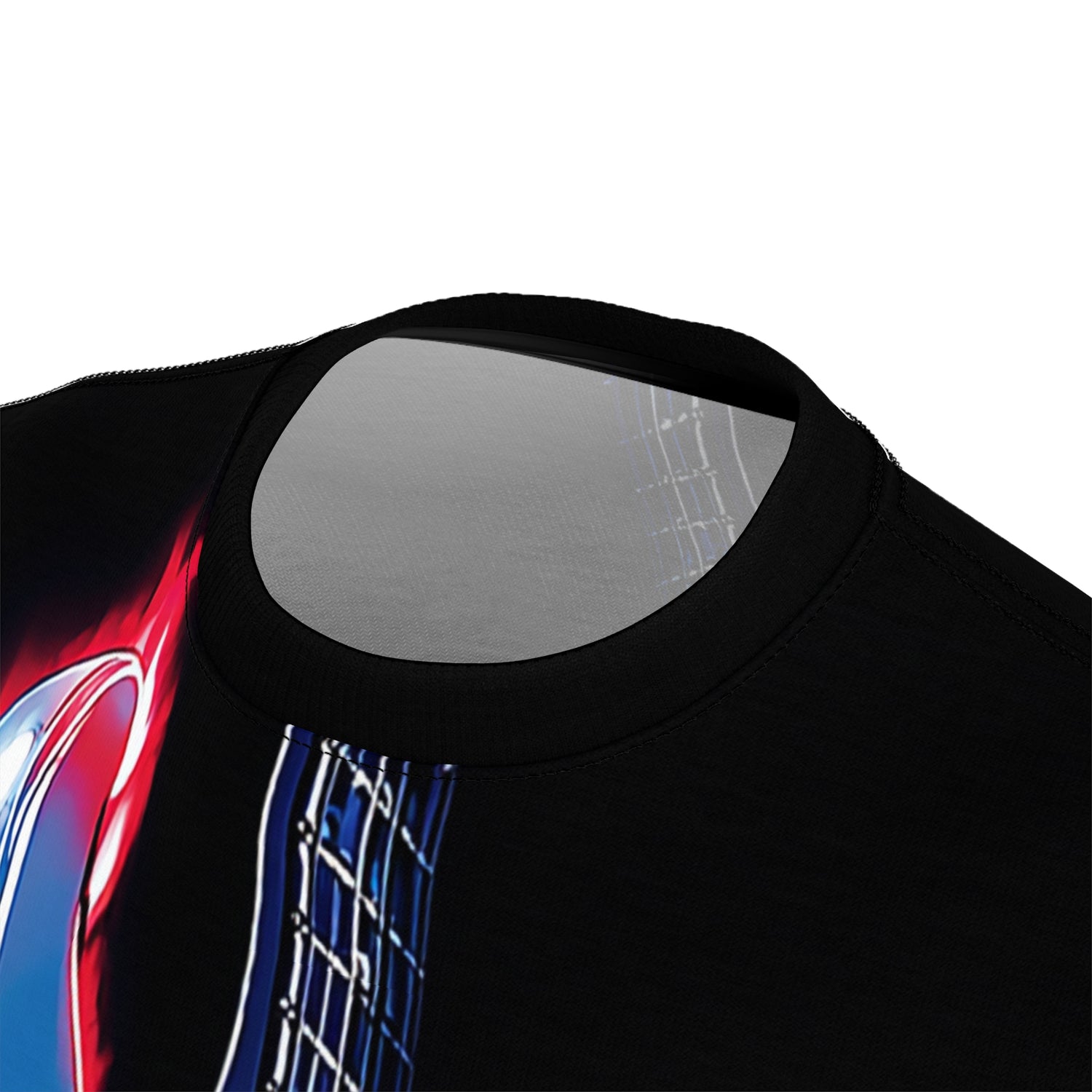 Electric Guitar on Fire Tee