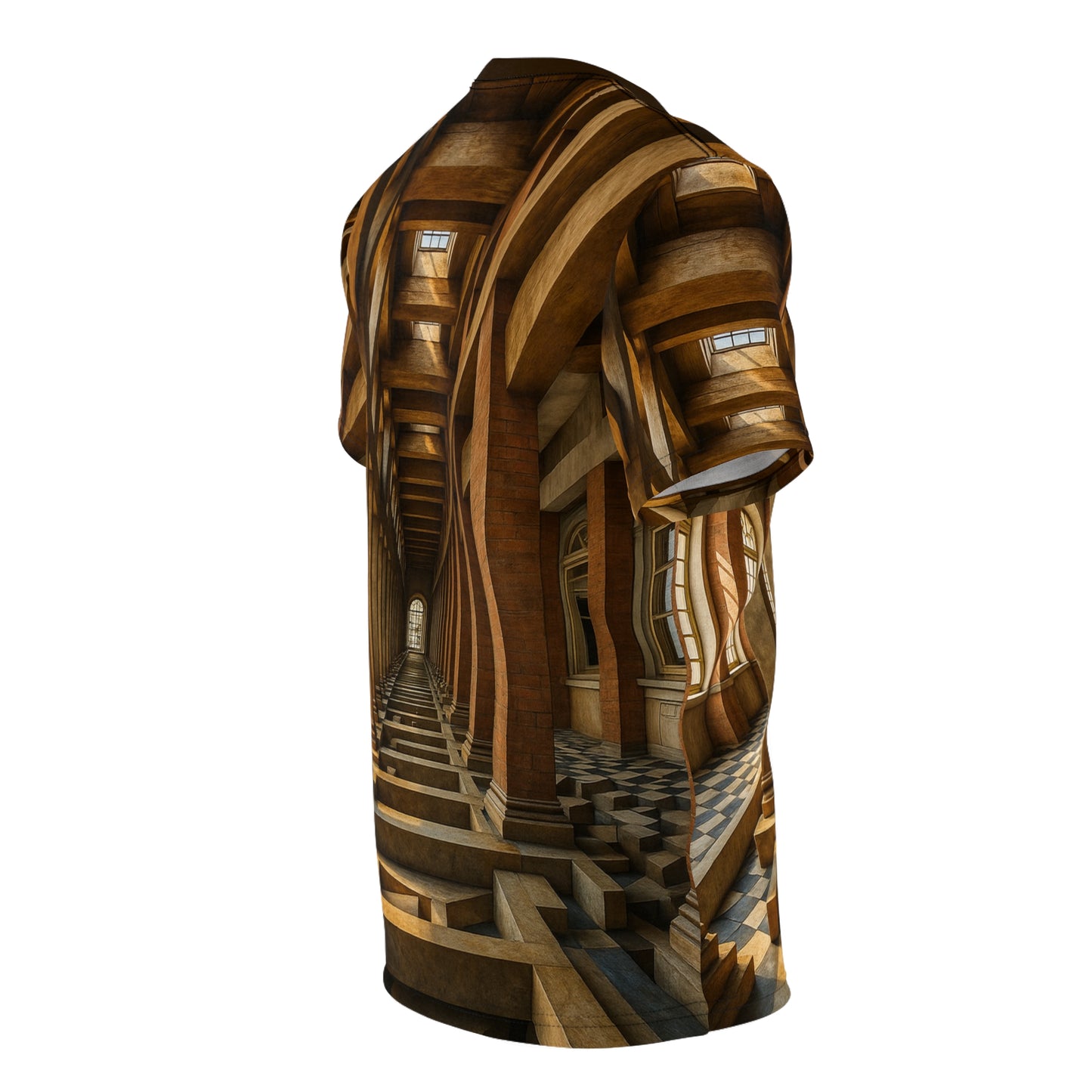 Wooden Tunnel Illusion Tee