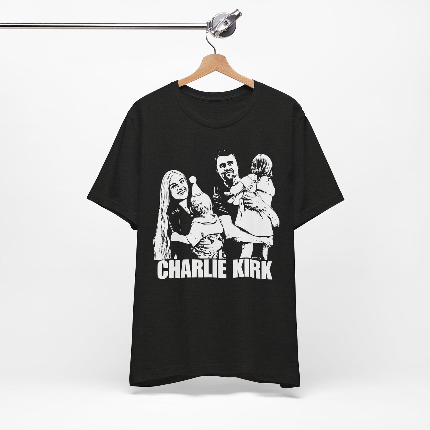 Charlie Kirk Canvas Tee