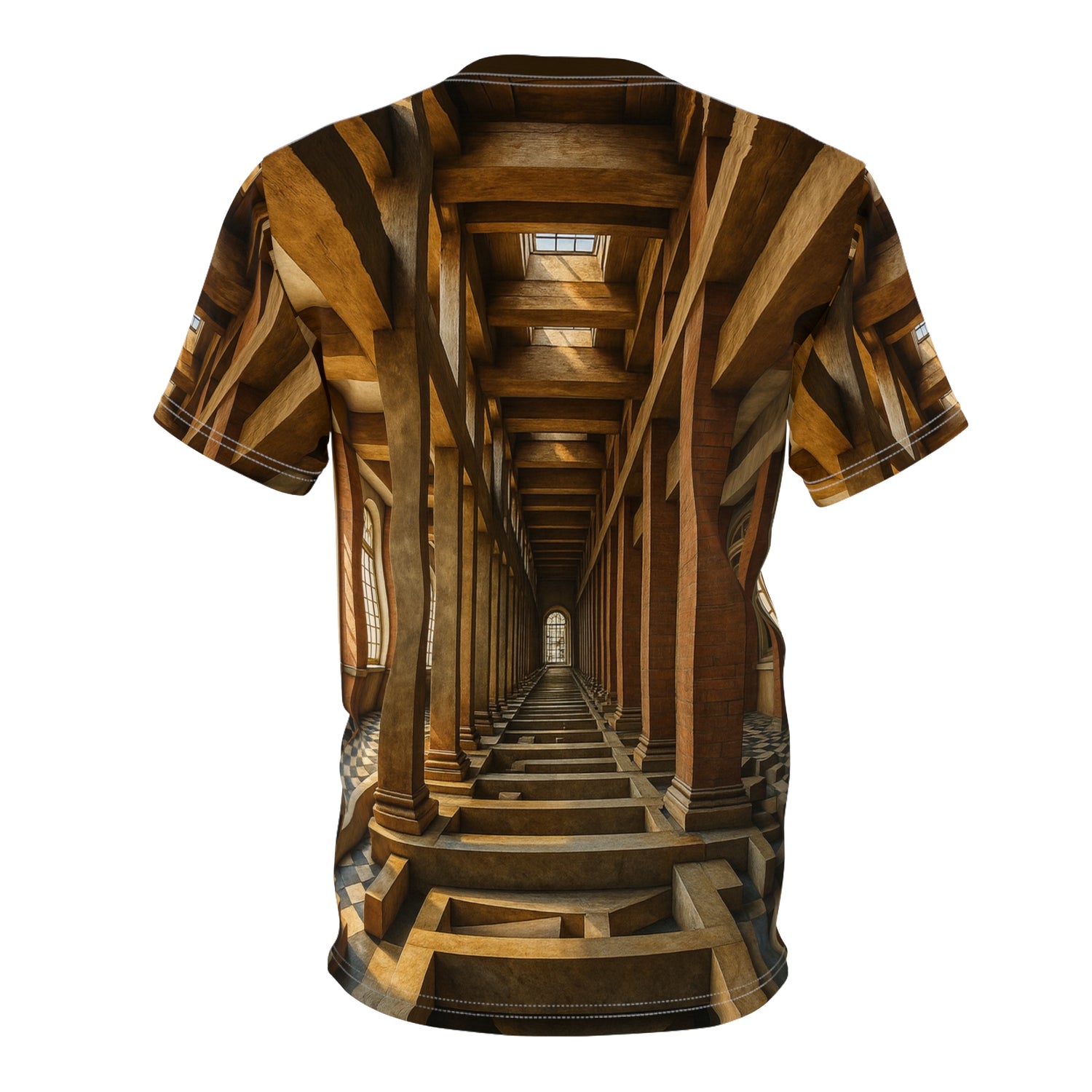 Wooden Tunnel Illusion Tee