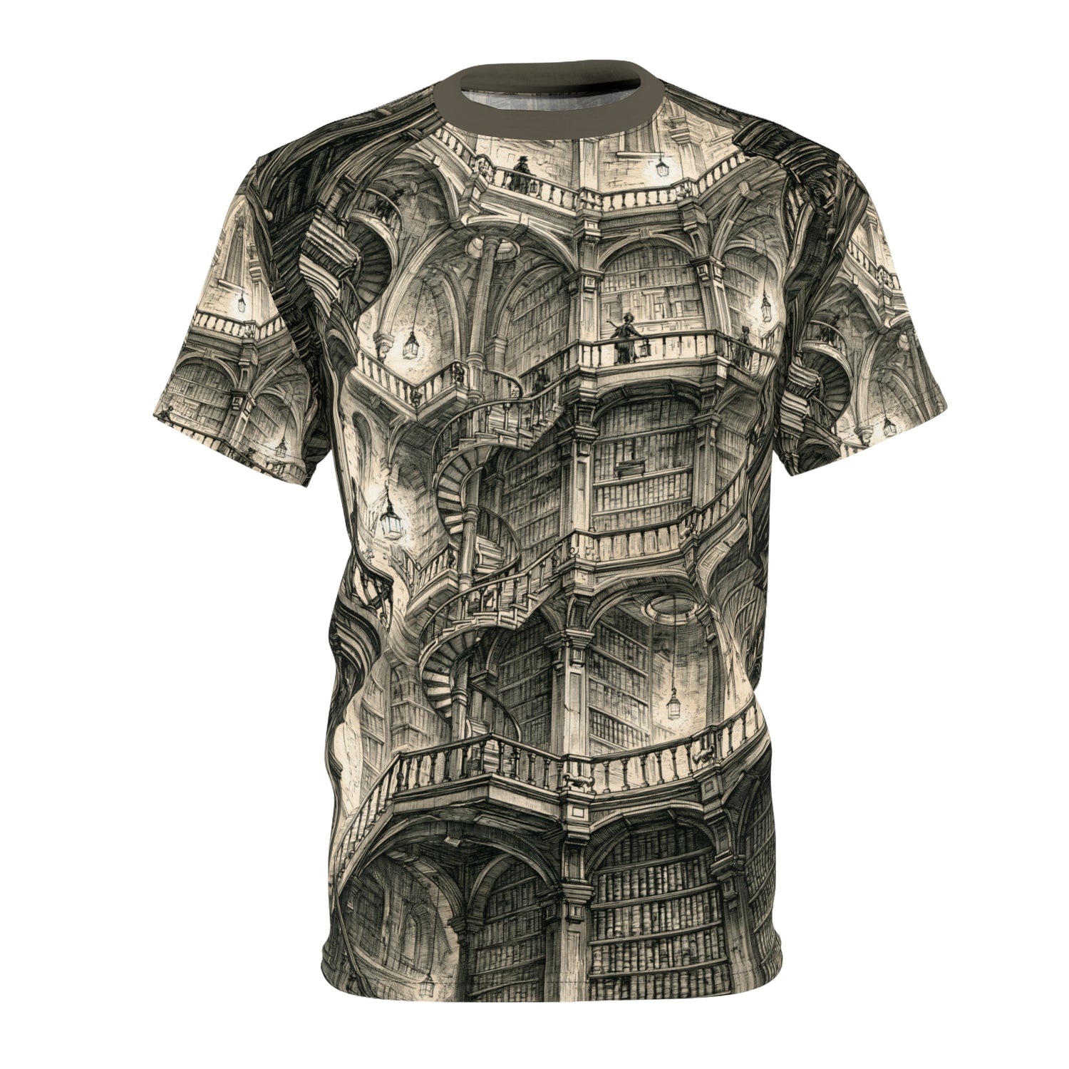 Impossible Library Staircase Tee