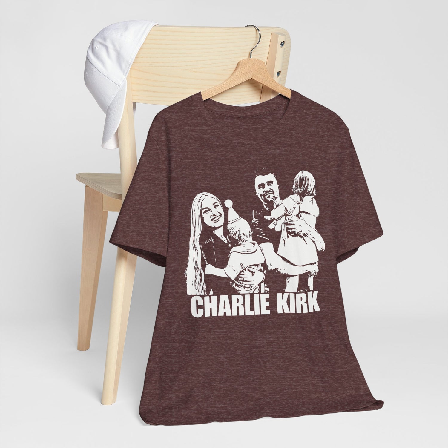 Charlie Kirk Canvas Tee