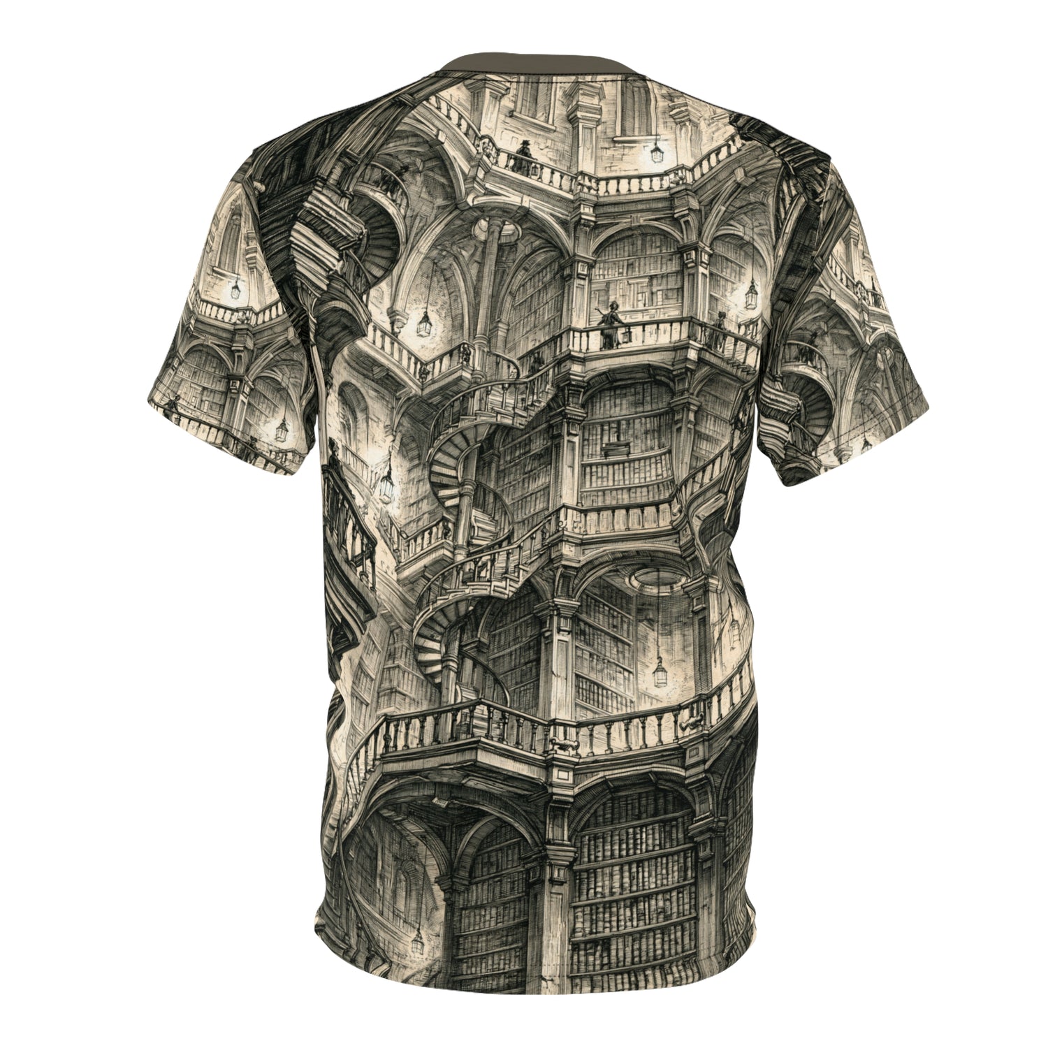 Impossible Library Staircase Tee