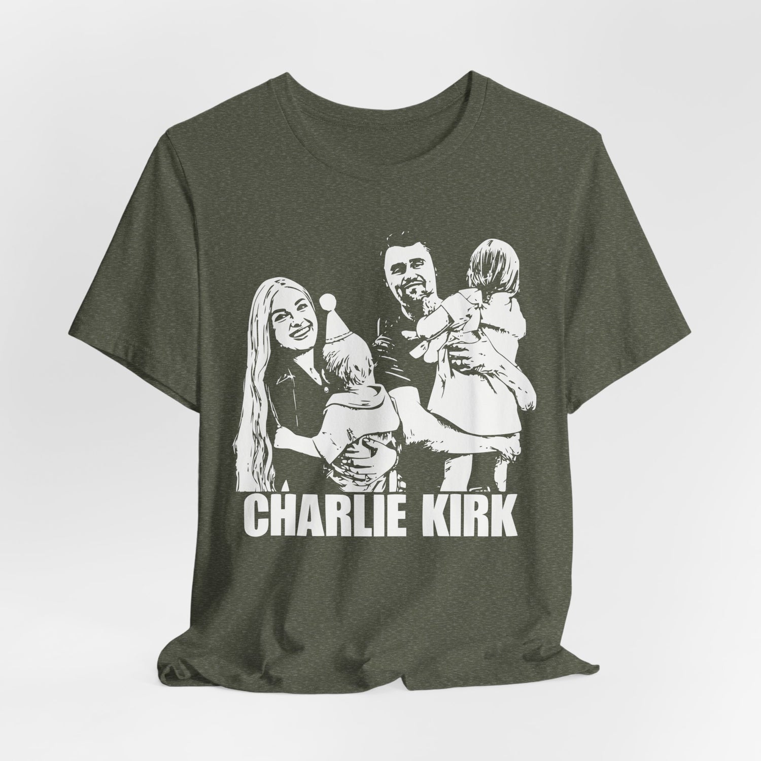 Charlie Kirk Canvas Tee