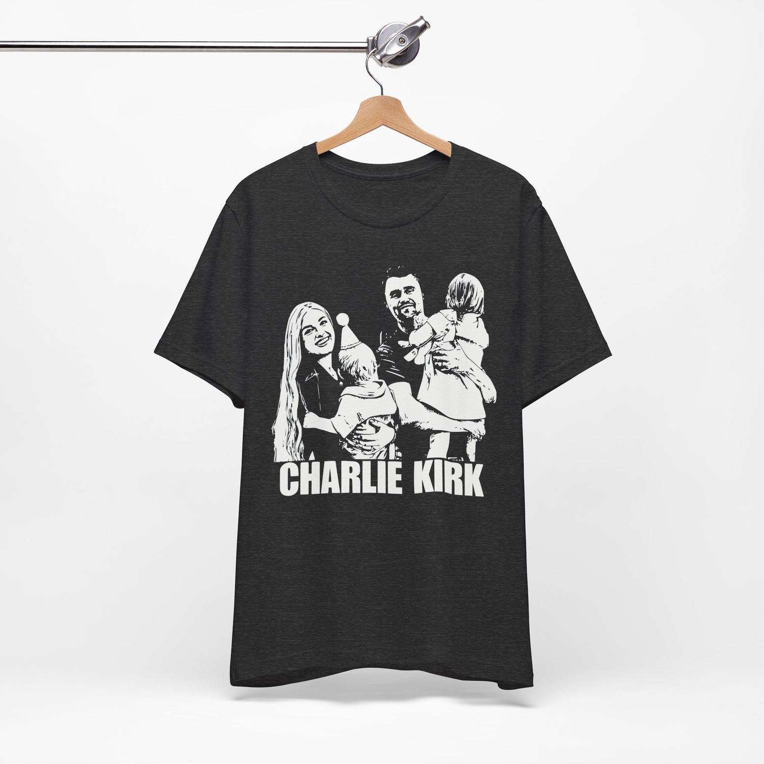 Charlie Kirk Canvas Tee