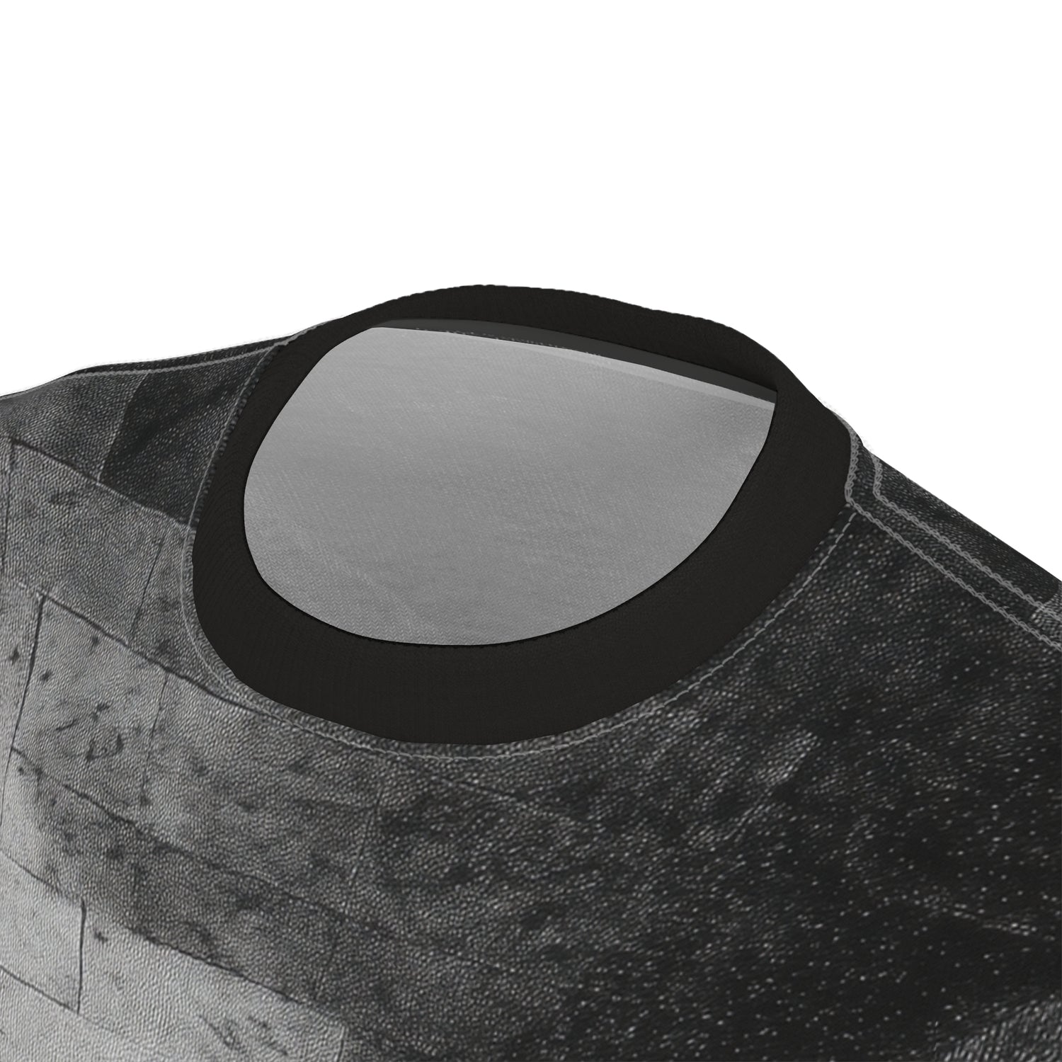 Monochrome Stairway Illusion Tee