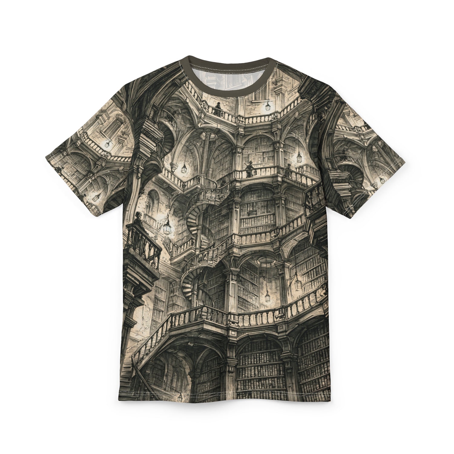 Impossible Library Staircase Tee