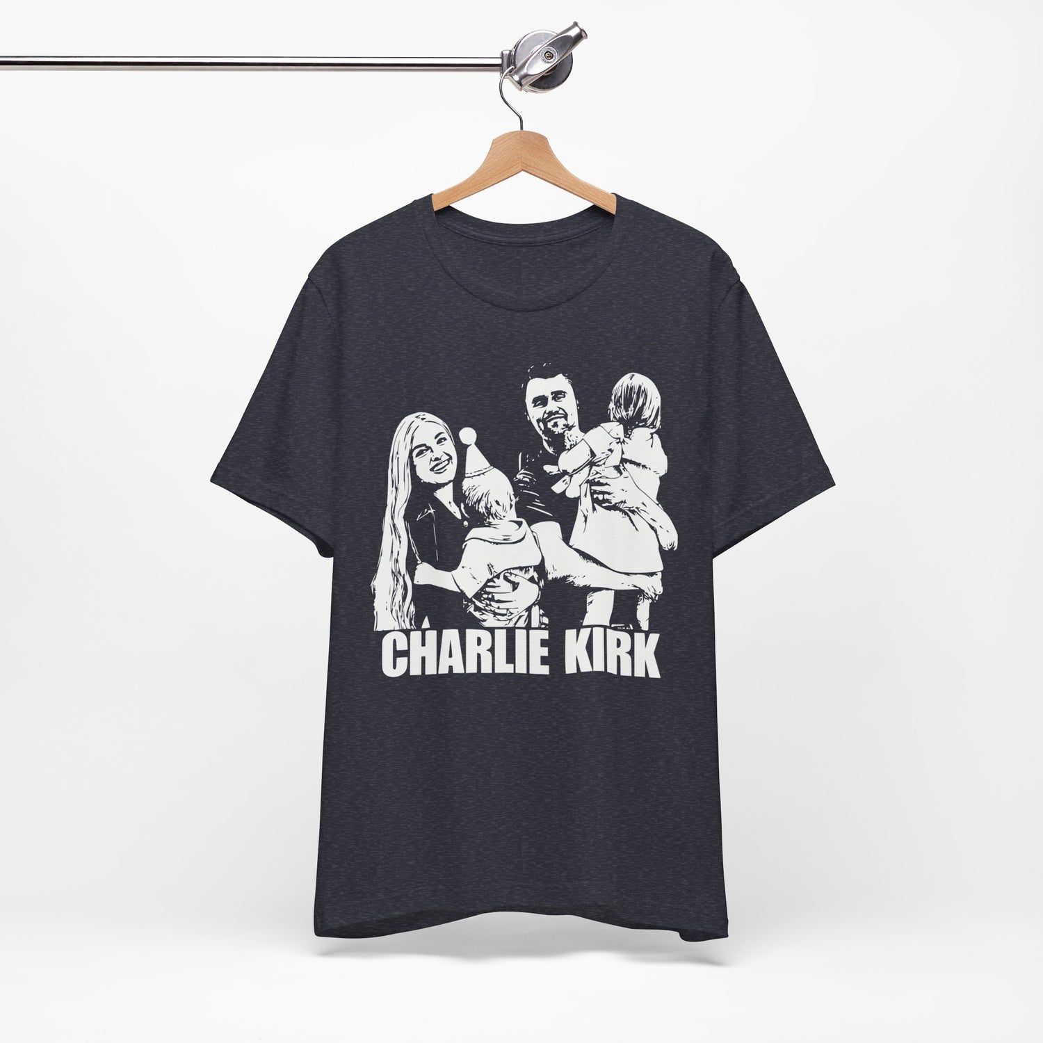 Charlie Kirk Canvas Tee
