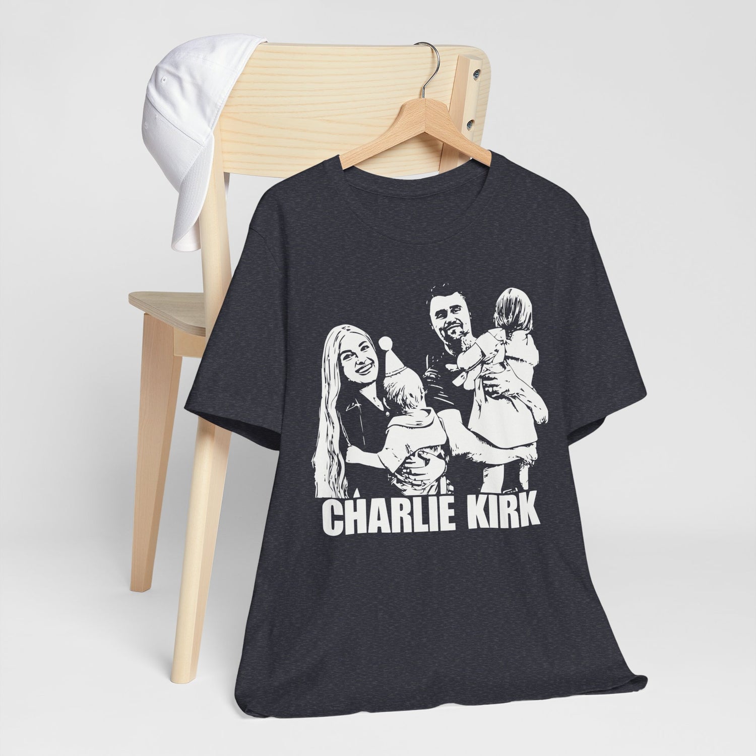 Charlie Kirk Canvas Tee