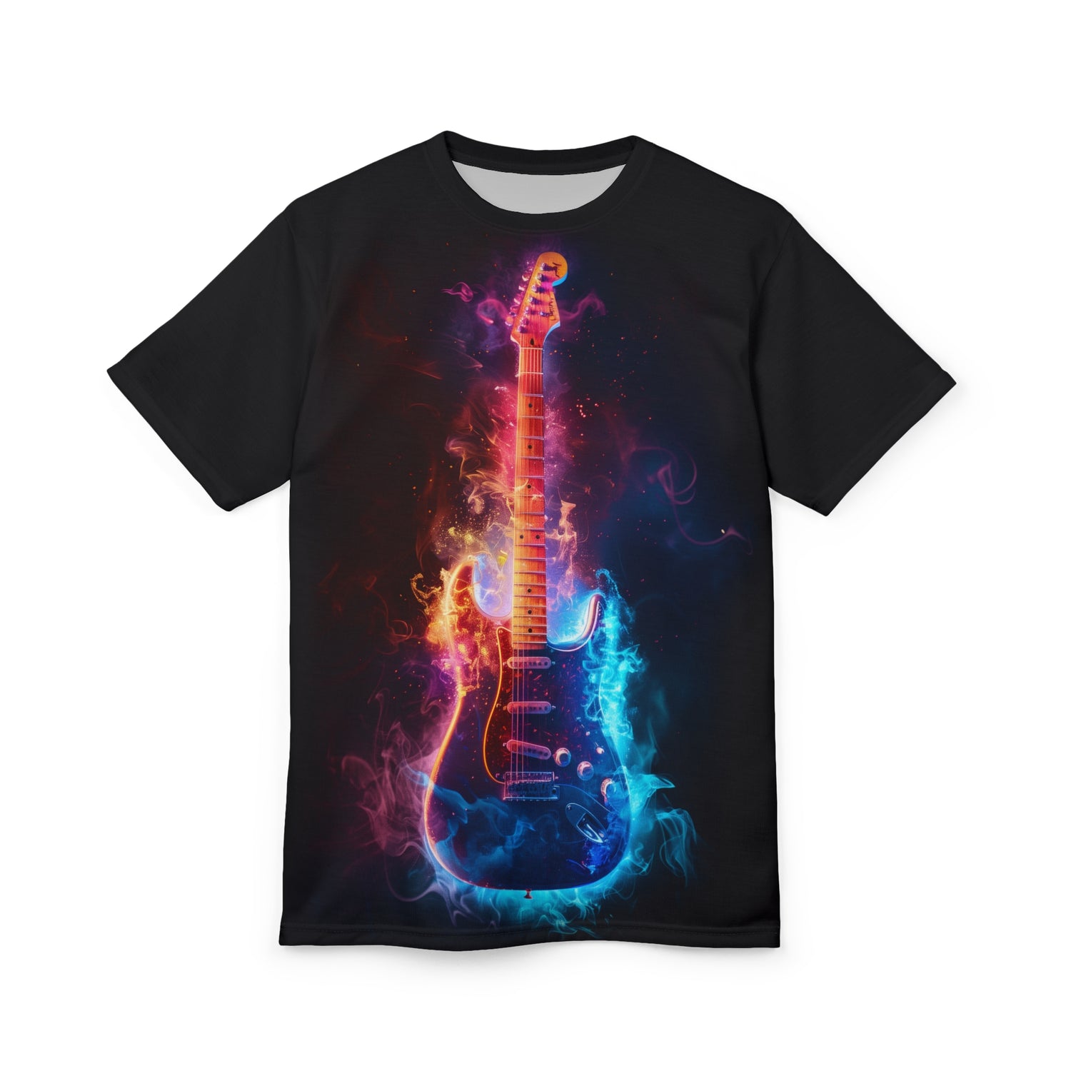 Burning Electric Guitar Tee