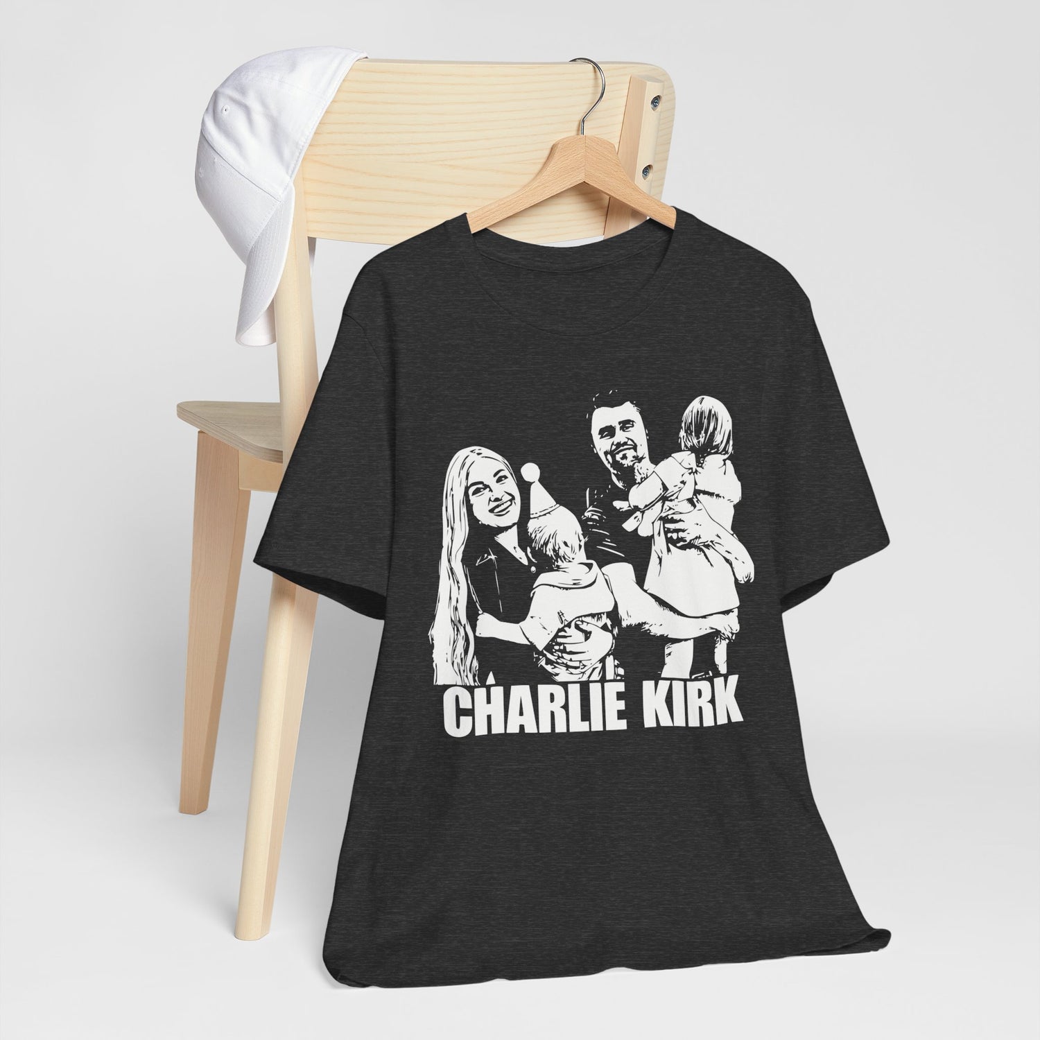 Charlie Kirk Canvas Tee