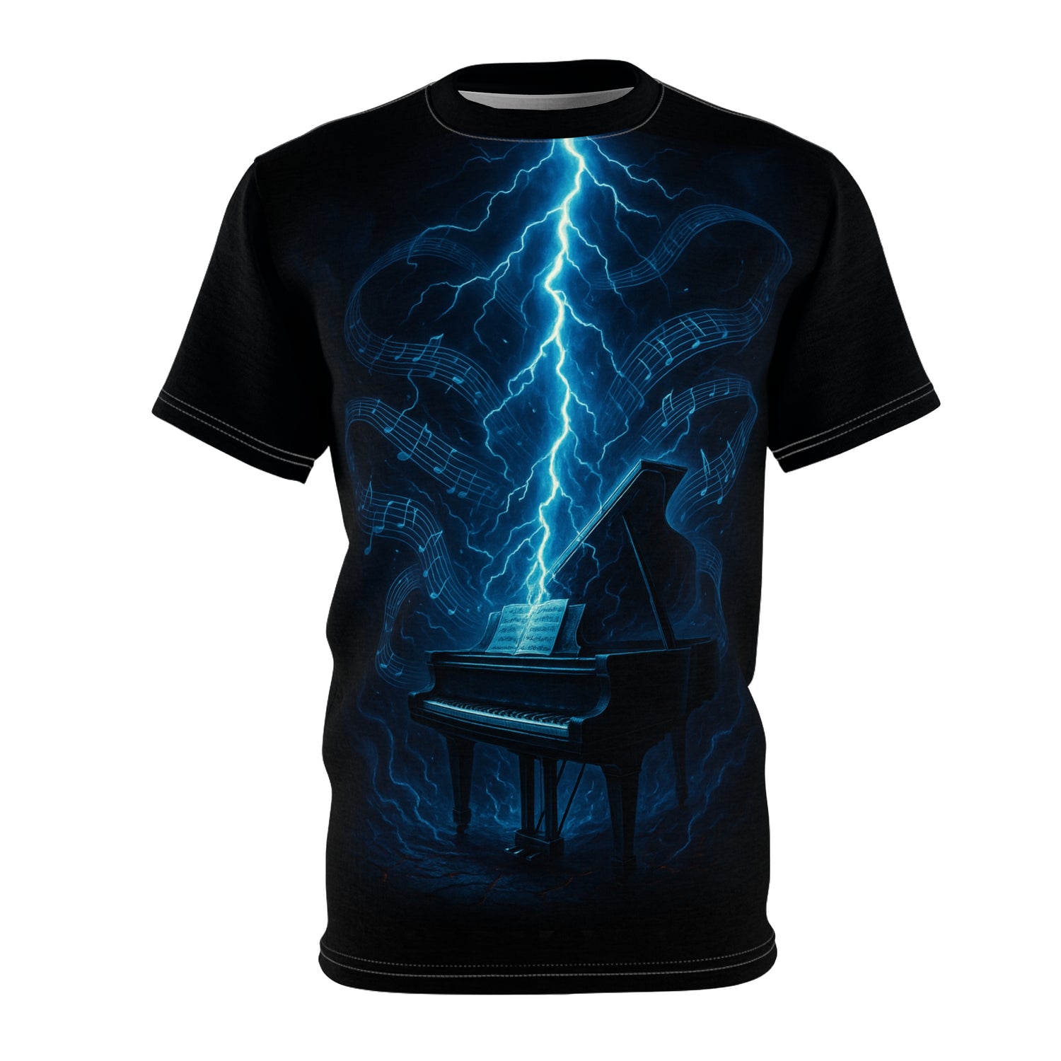 Lightning Piano Tee
