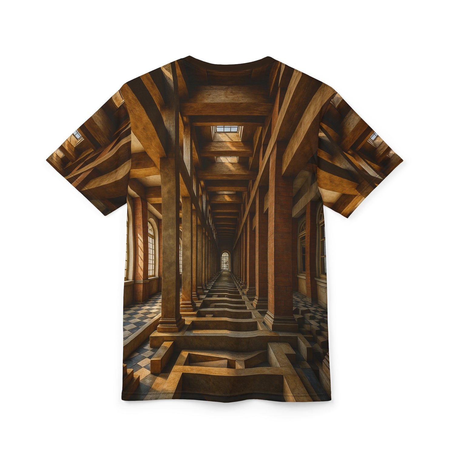 Wooden Tunnel Illusion Tee