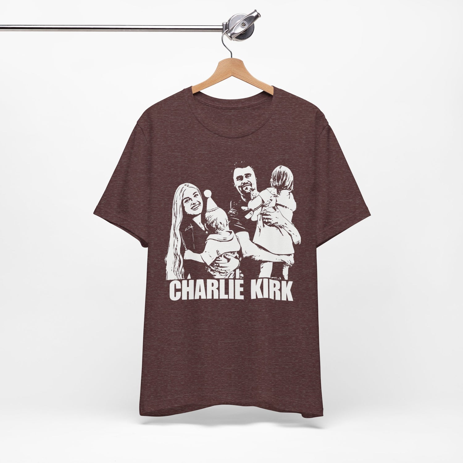 Charlie Kirk Canvas Tee