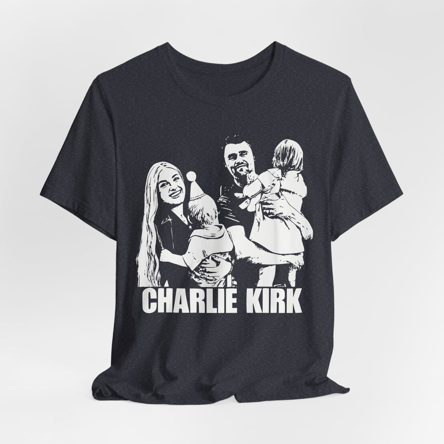 Charlie Kirk Canvas Tee