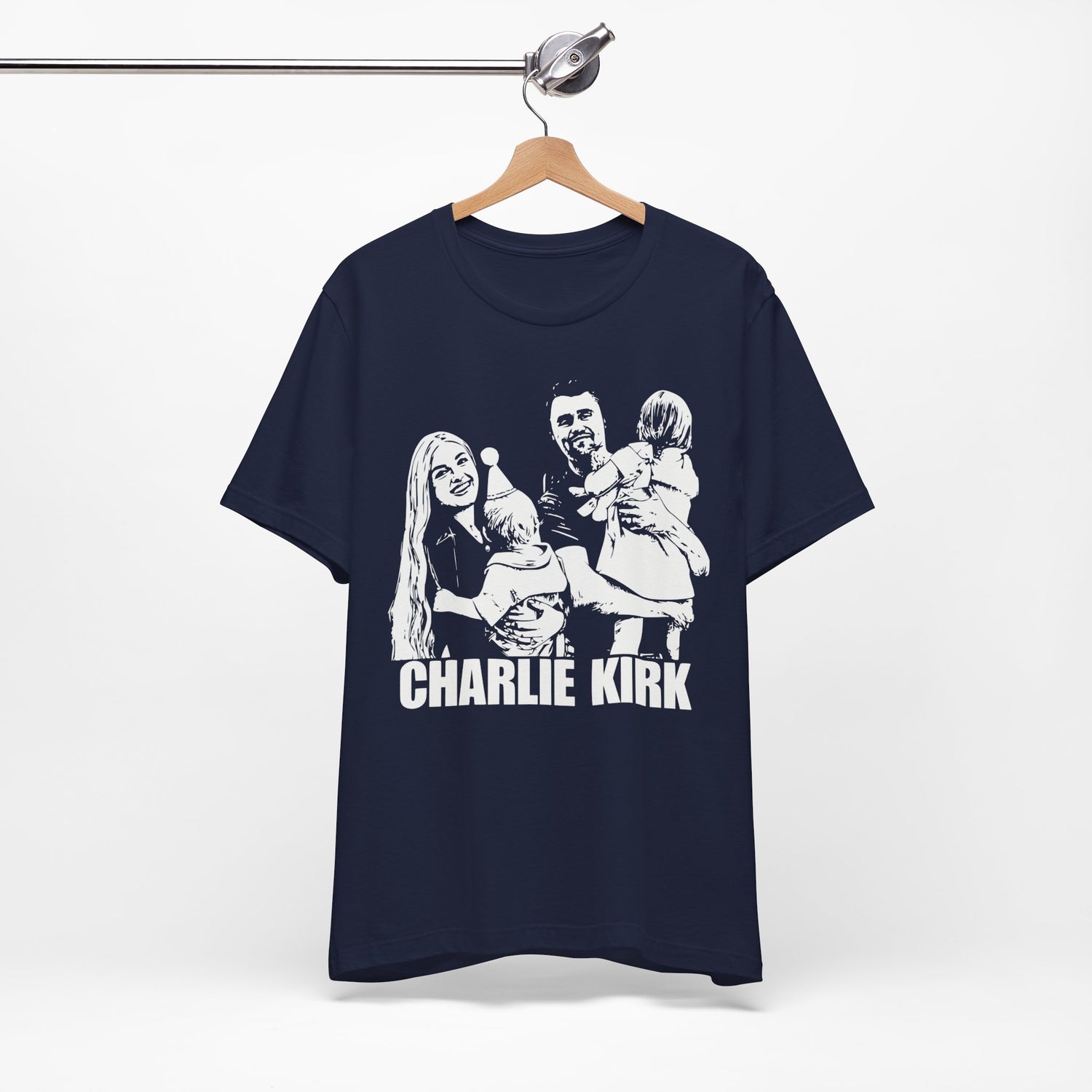 Charlie Kirk Canvas Tee