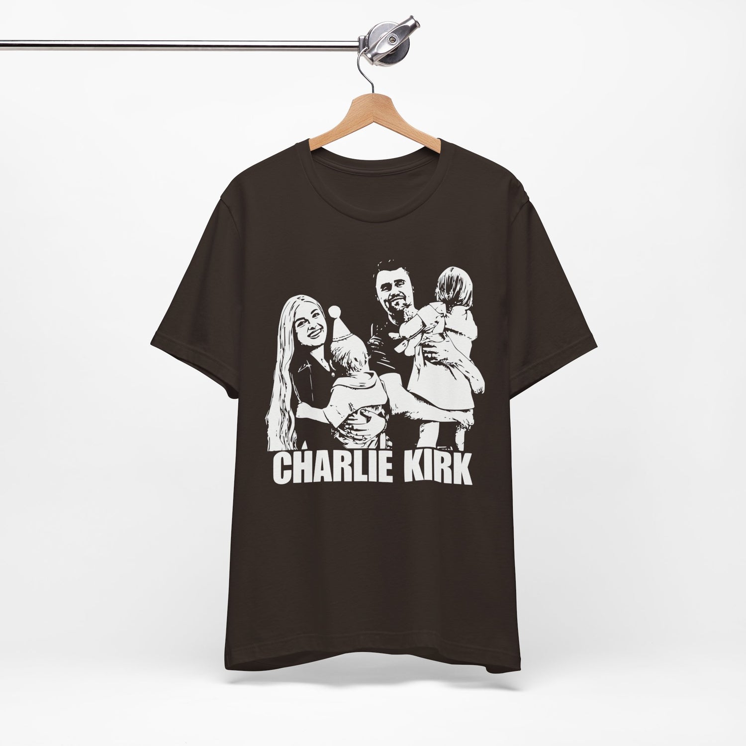 Charlie Kirk Canvas Tee