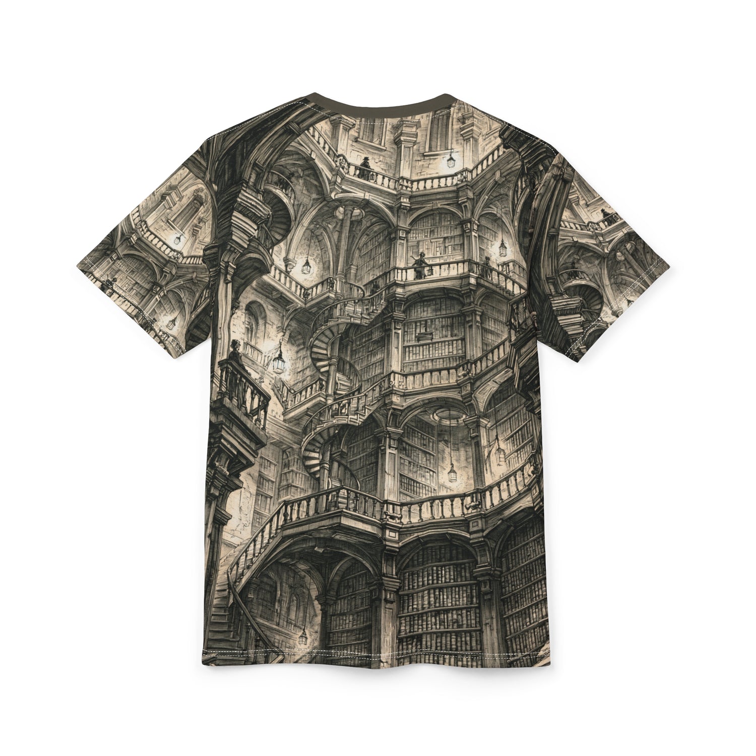 Impossible Library Staircase Tee
