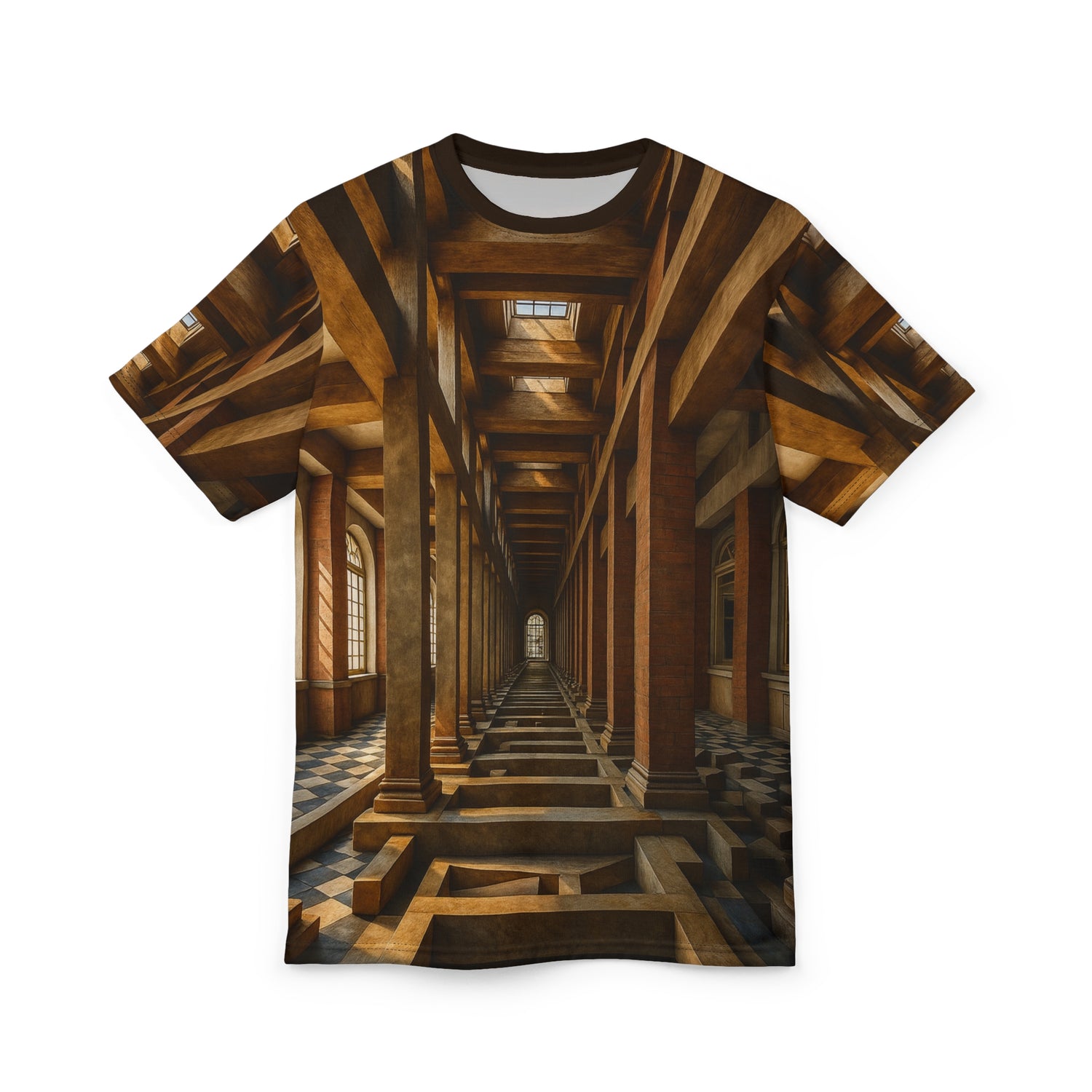 Wooden Tunnel Illusion Tee