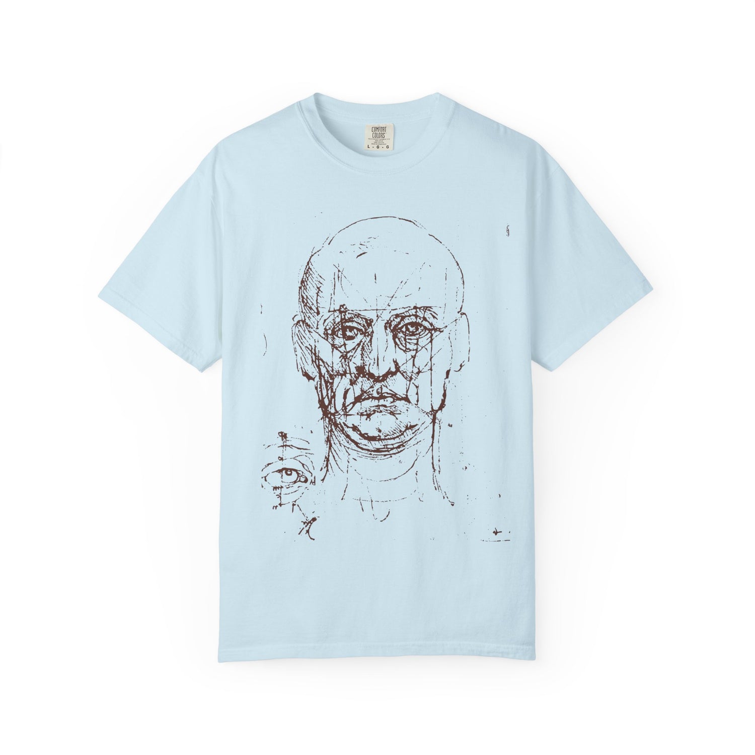 da Vinci Head Sketch Tee