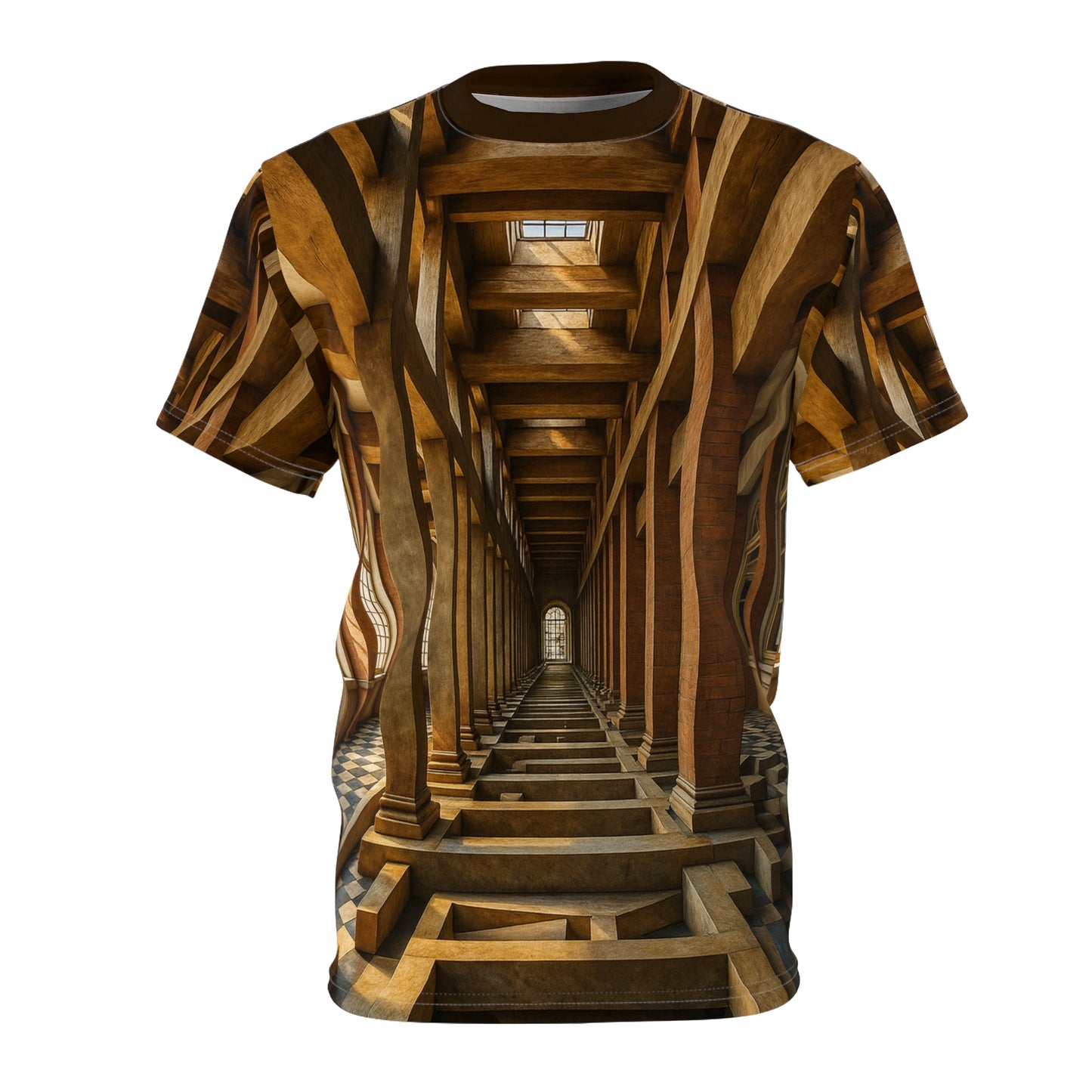 Wooden Tunnel Illusion Tee